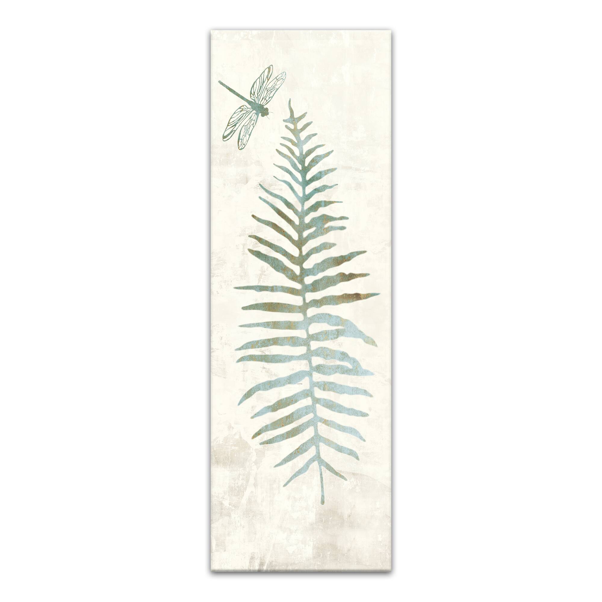 Watercolor Ferns 12&#x22; x 36&#x22; Canvas Wall Art