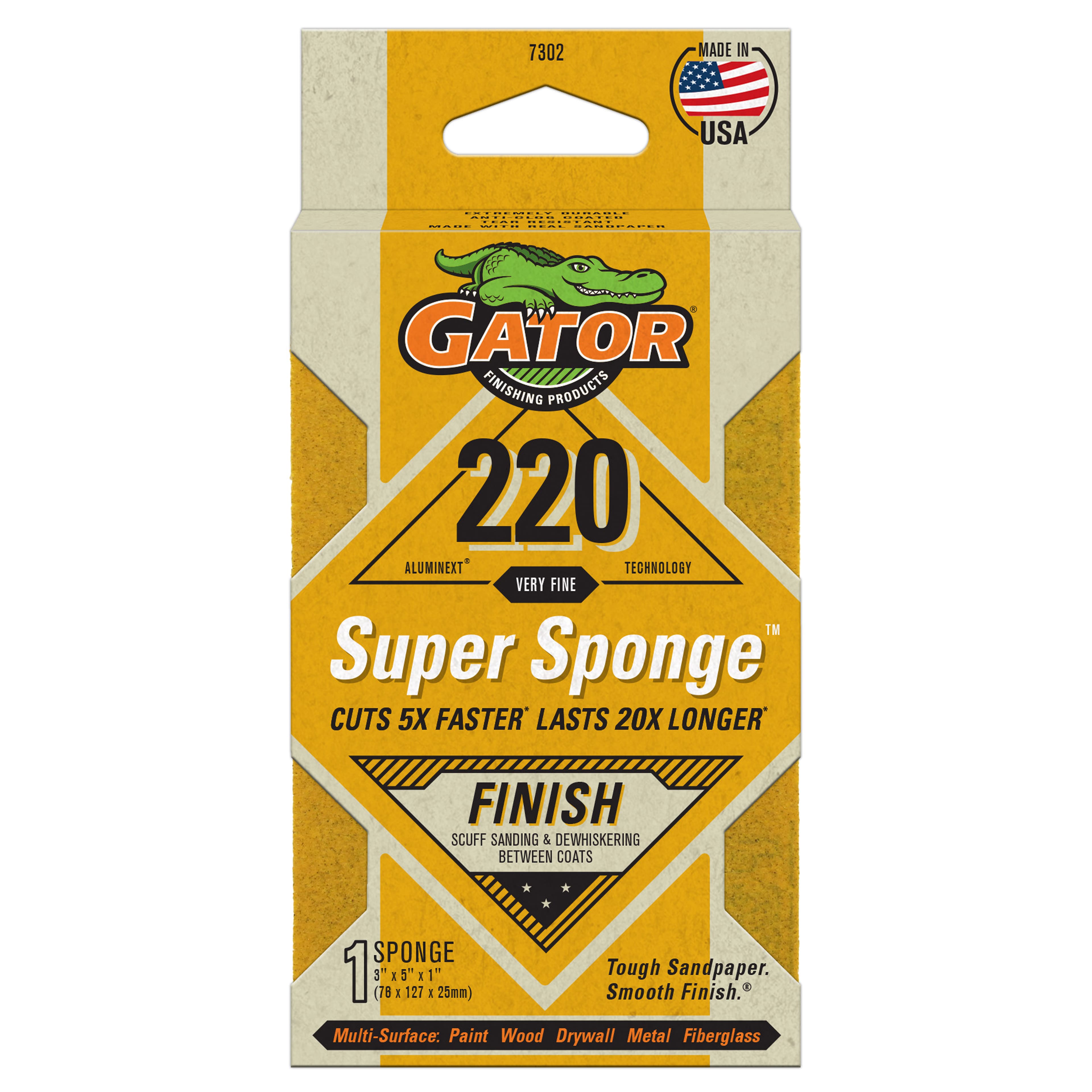 Gator® Super Sponge 3" x 5" Premium Sanding Tool