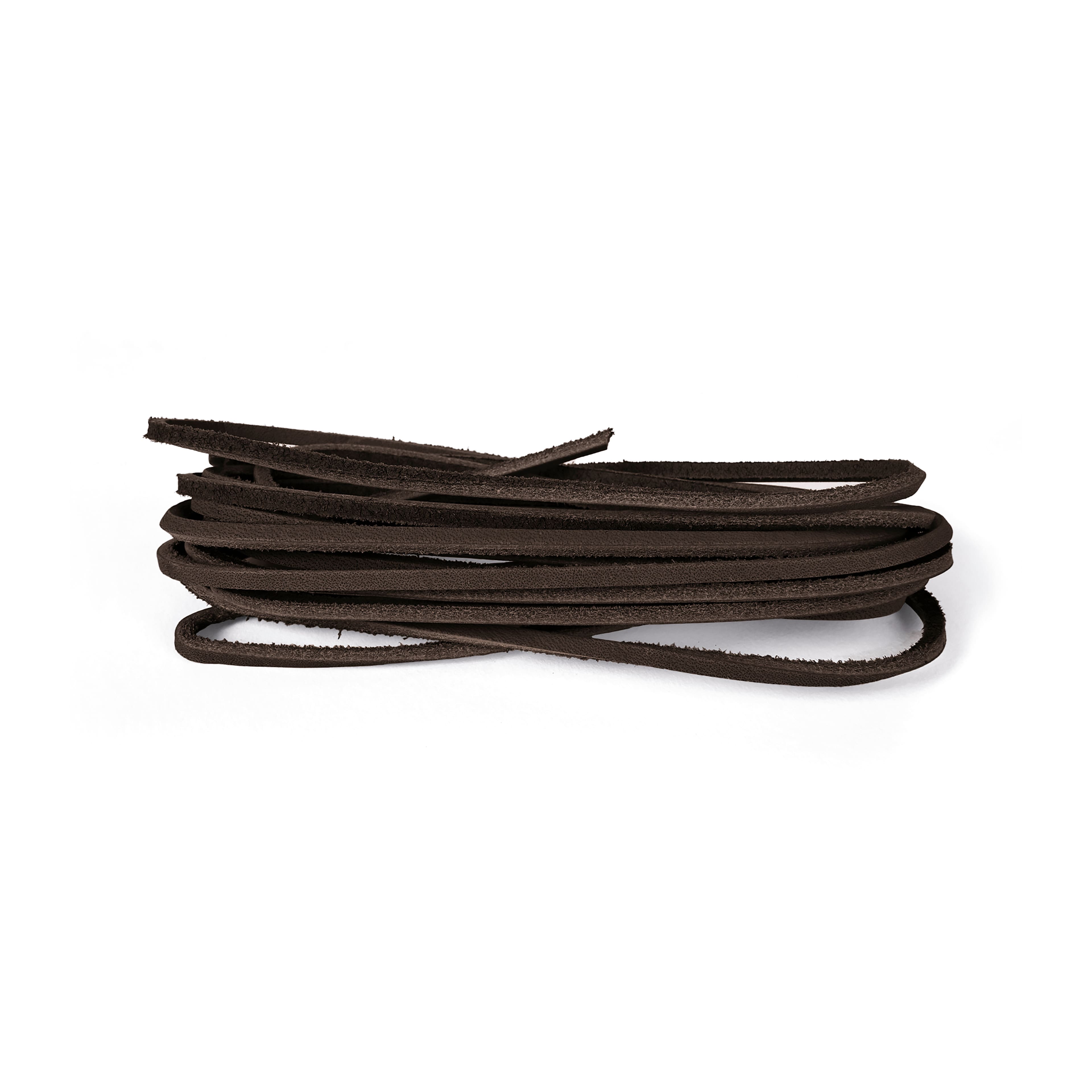 12 Packs: 2ct. (24 total) 3.1mm Dark Brown Square Leather Cord by Bead Landing™