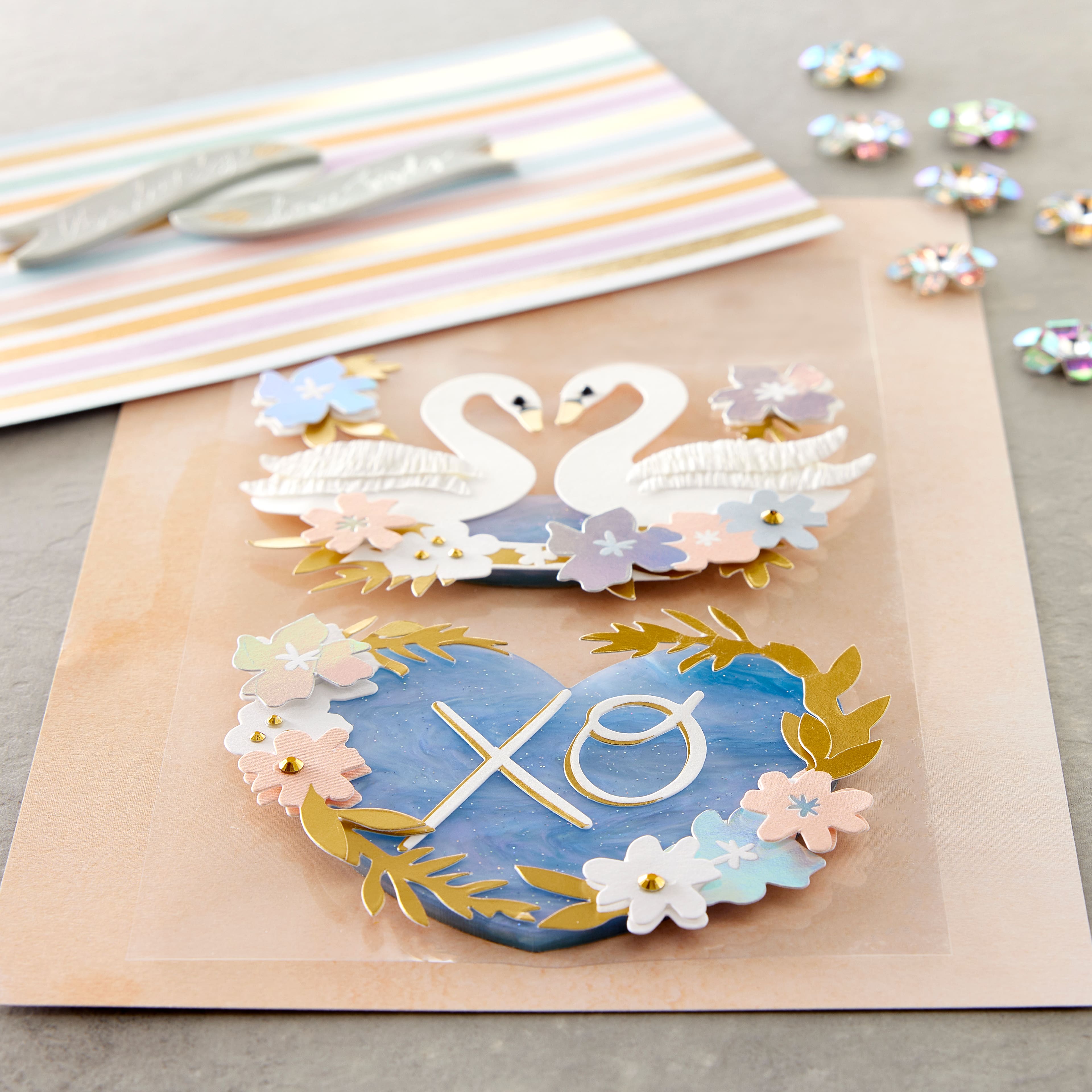Love Birds Wedding Dimensional Stickers by Recollections&#x2122;