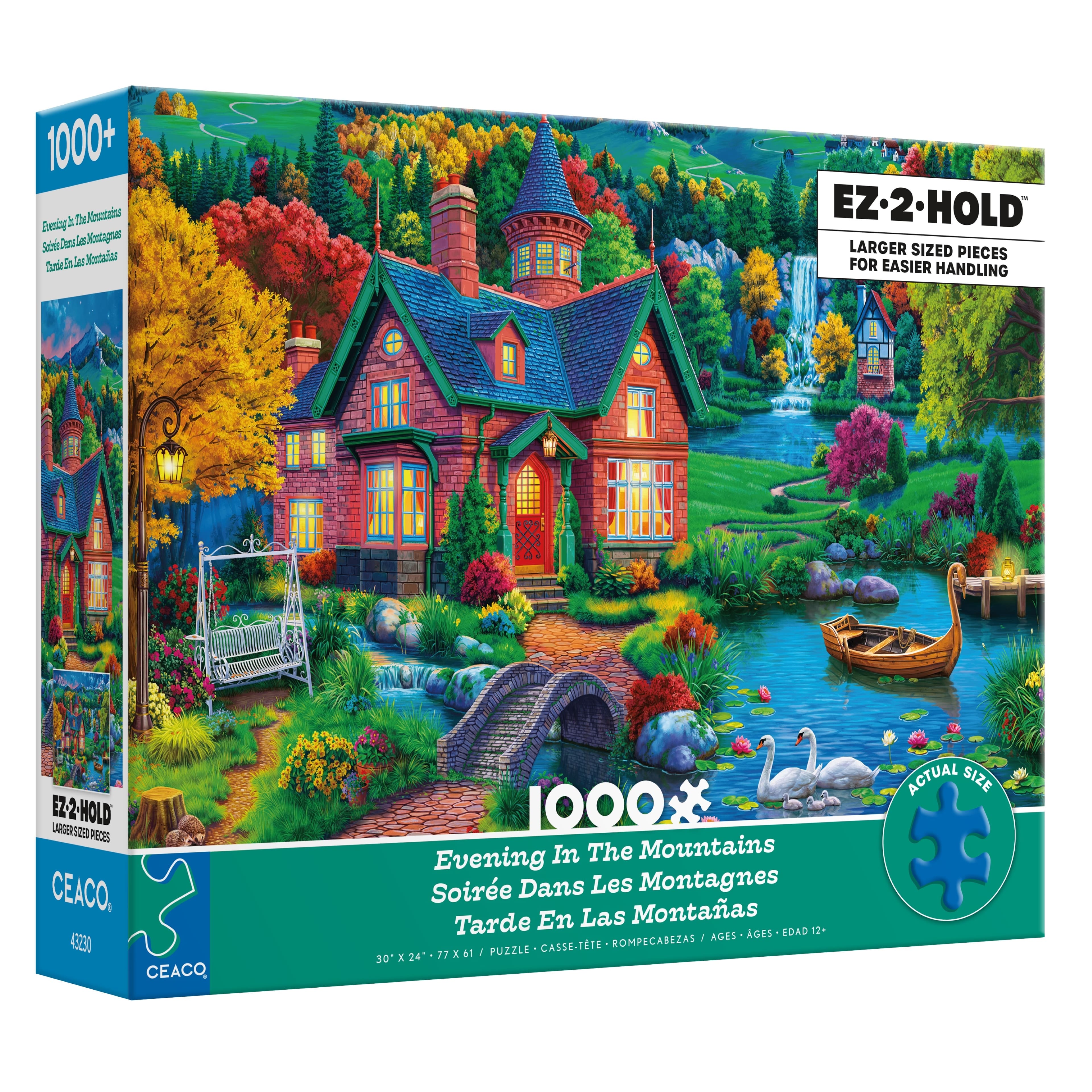 Assorted EZ 2 Hold&#x2122; 1,000 Piece Puzzle