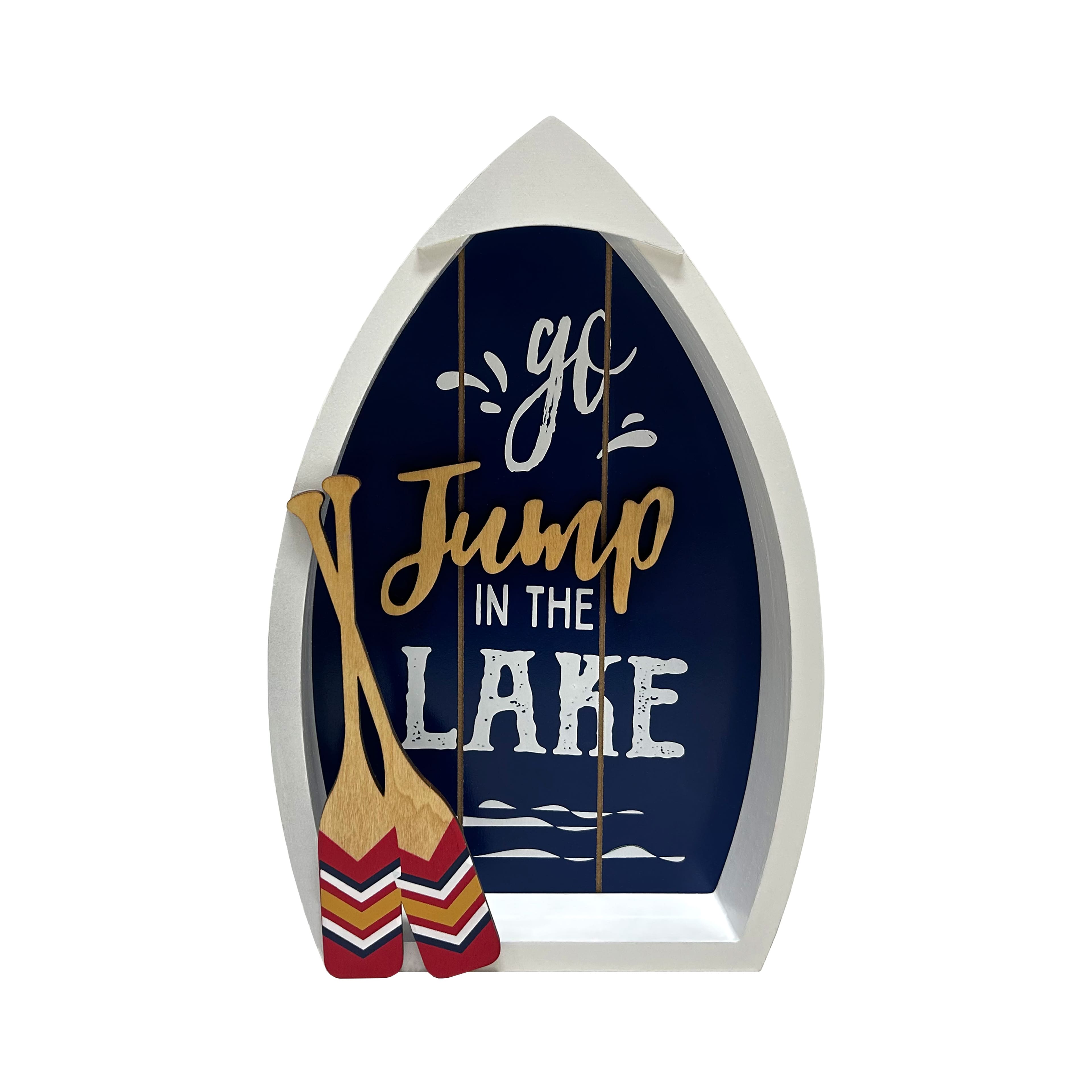 11.5&#x22; Jump in the Lake Tabletop D&#xE9;cor by Celebrate It&#x2122;
