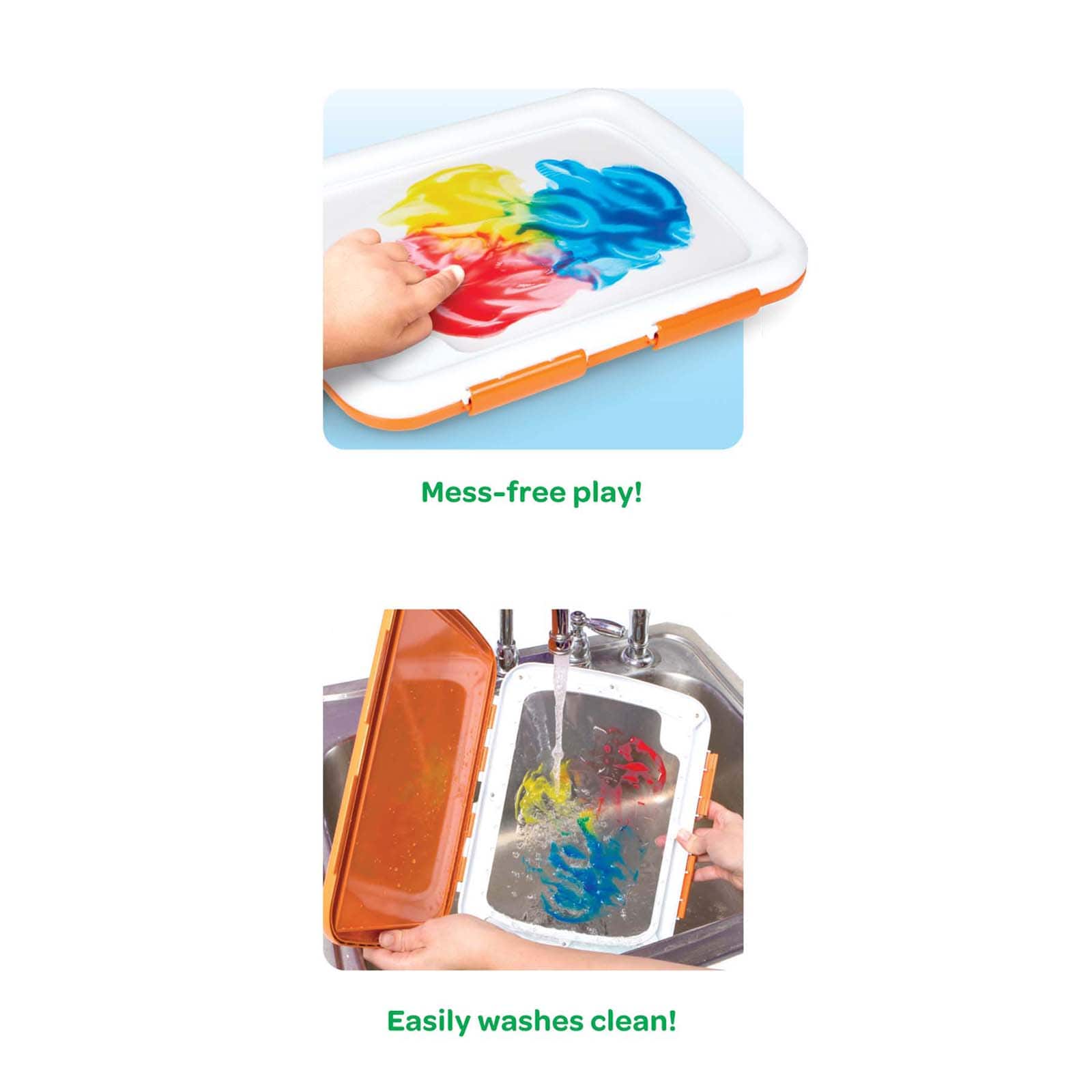 Crayola&#xAE; Easy-Clean Fingerpaint