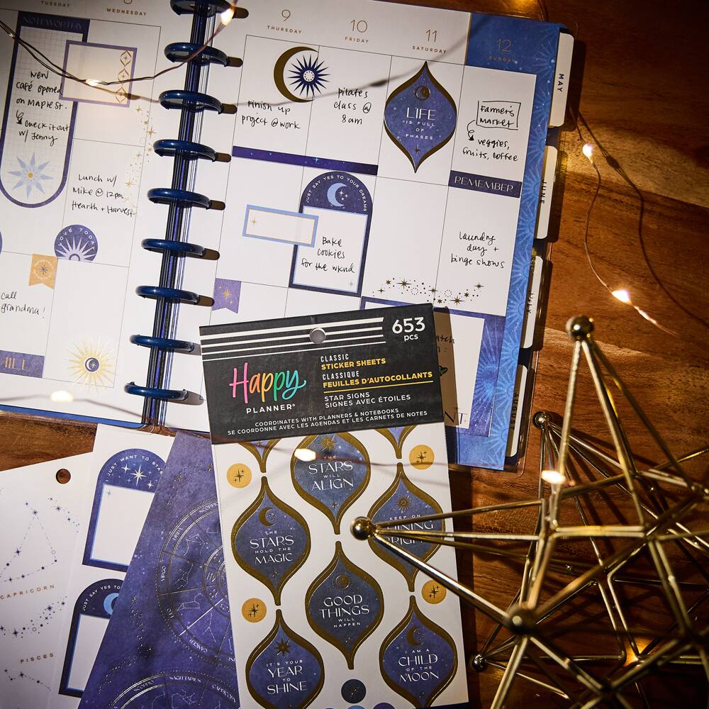 The Classic Happy Planner&#xAE; Star Signs Sticker Book