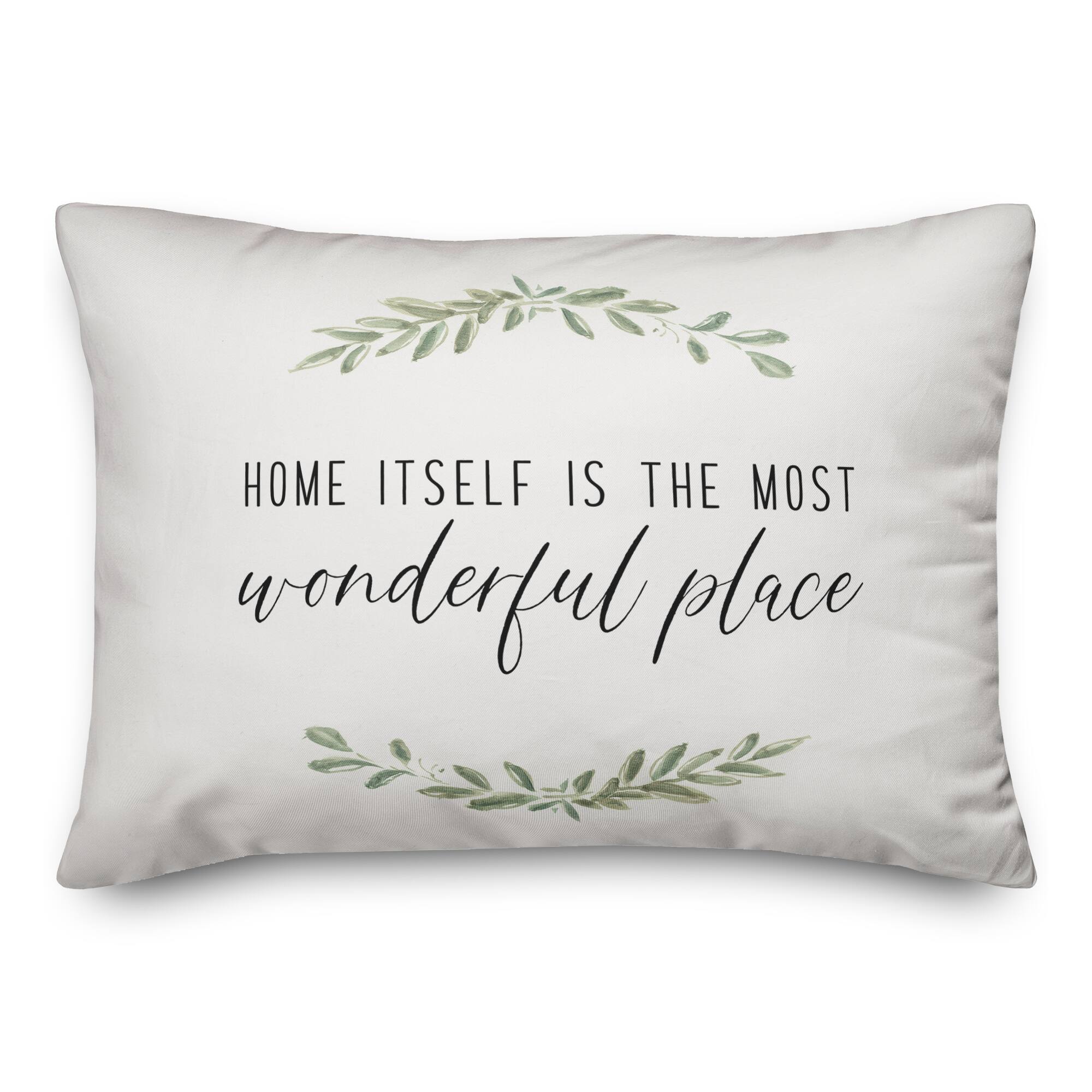 Most Wonderful Place 20" x 14" Indoor/Outdoor Pillow
