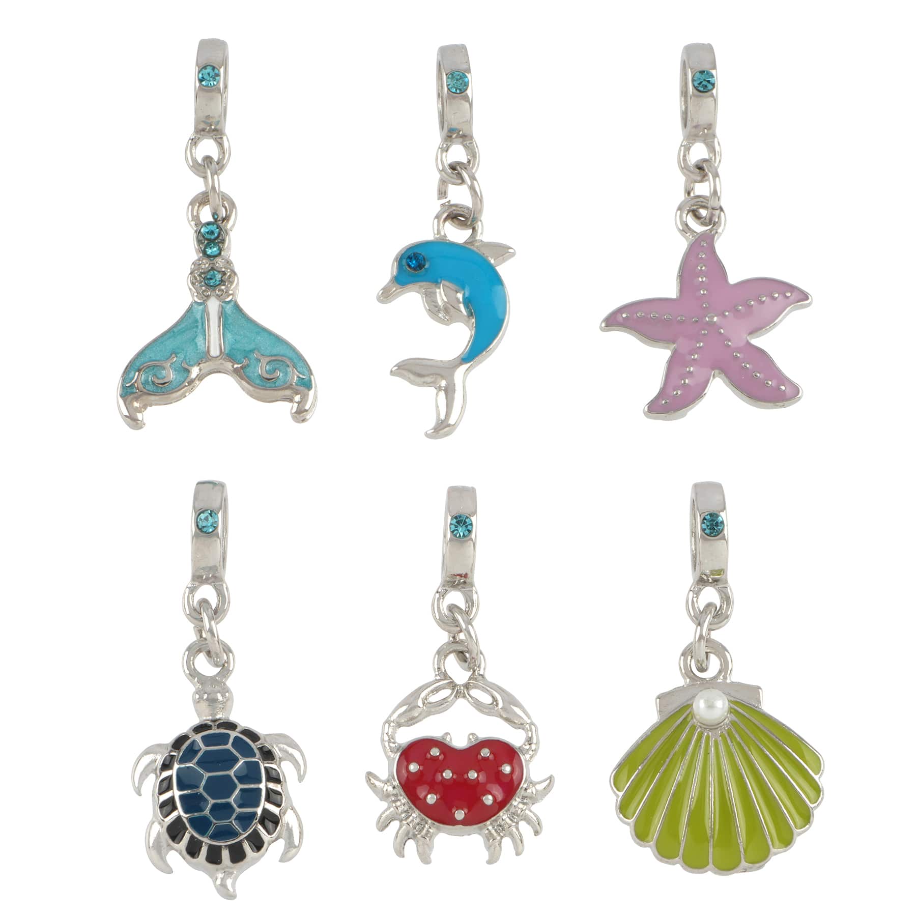 Slide-On Sea Life Charm Set by Bead Landing™