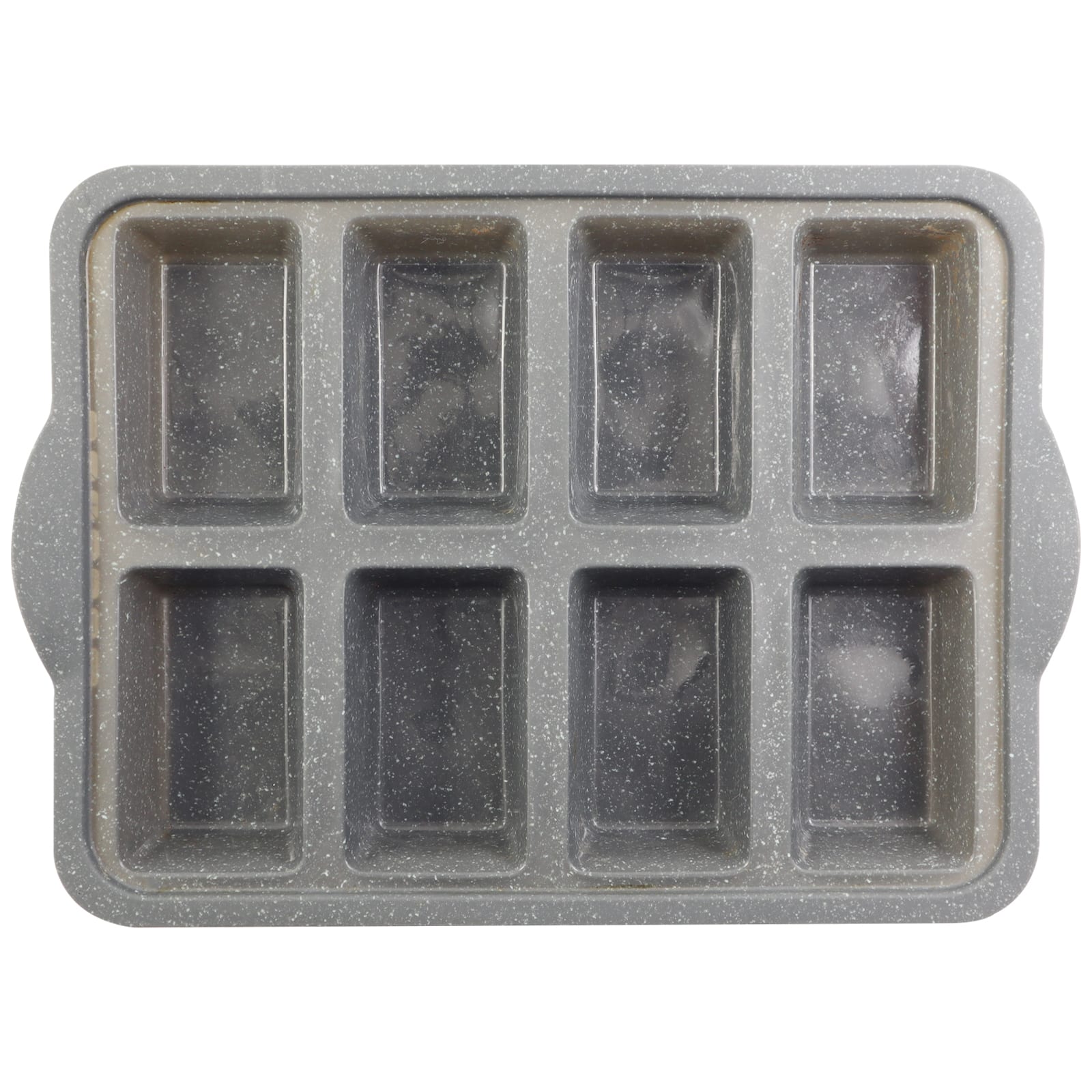 8-Cavity Metal-Reinforced Silicone Mini Loaf Pan by Celebrate It®