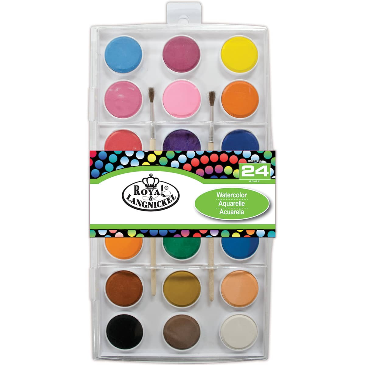 Royal & Langnickel® Essentials™ 24 Color Watercolor Drawing Artist