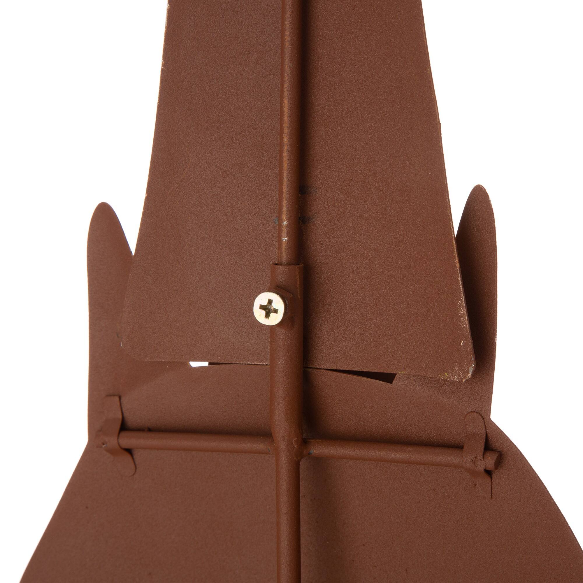 48" GlitzHome® Metal Gnome Standing Décor