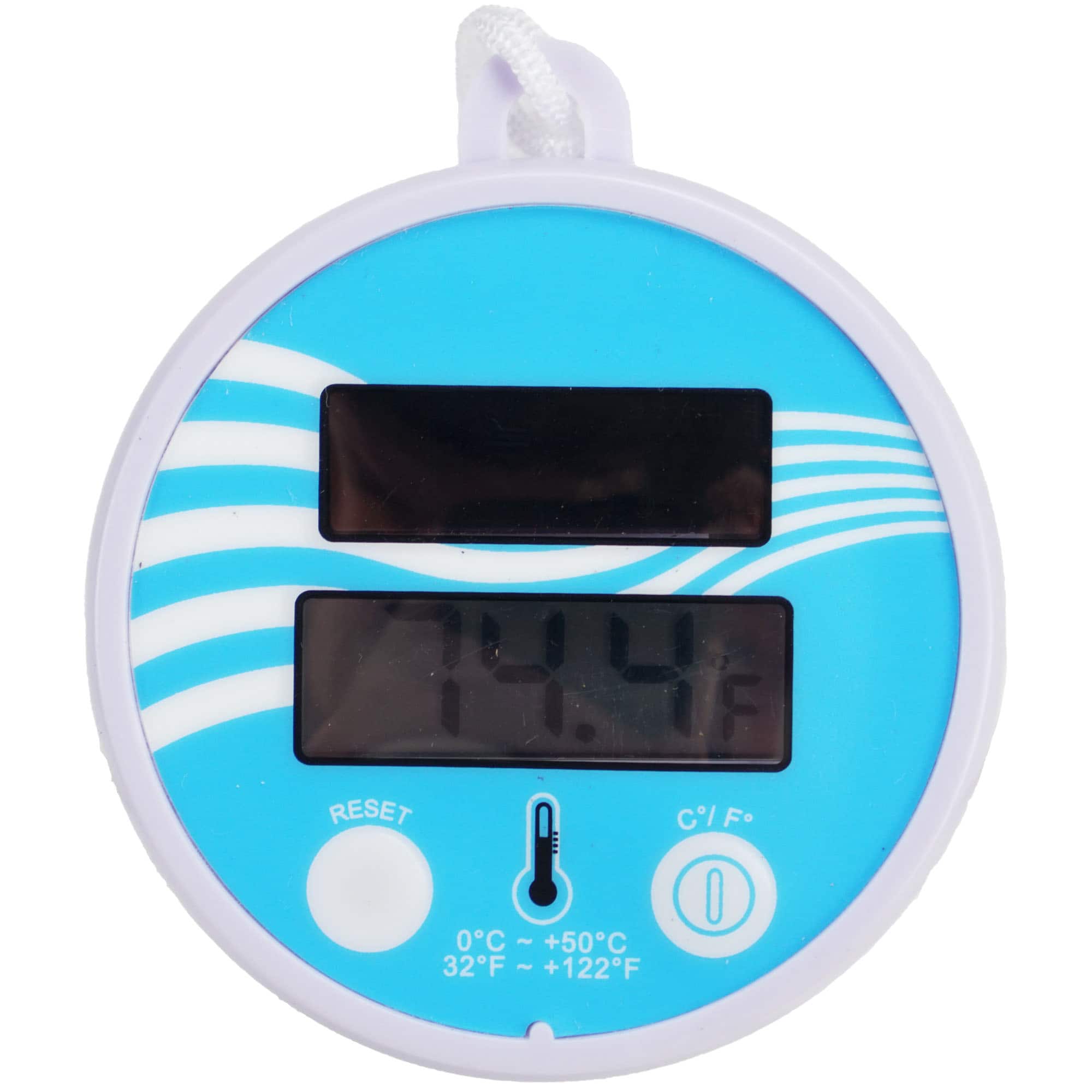 Pool Central 5.5" Solar Powered Floating Digital Pool & Spa Thermometer