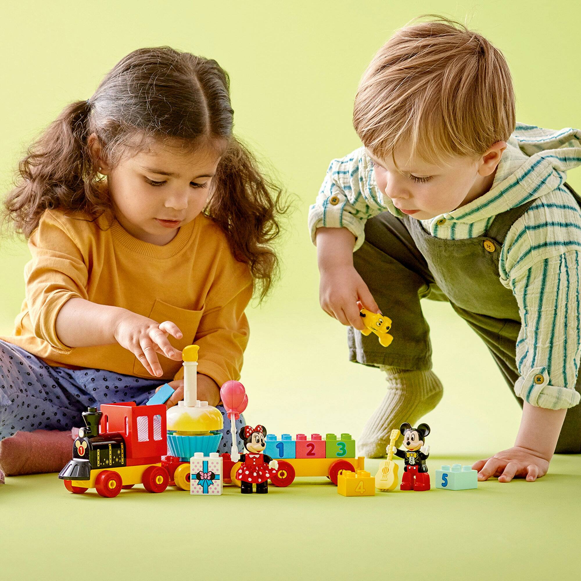 LEGO® DUPLO® Disney Mickey & Minnie Birthday Train 10941 Building Toy (22 Pieces)