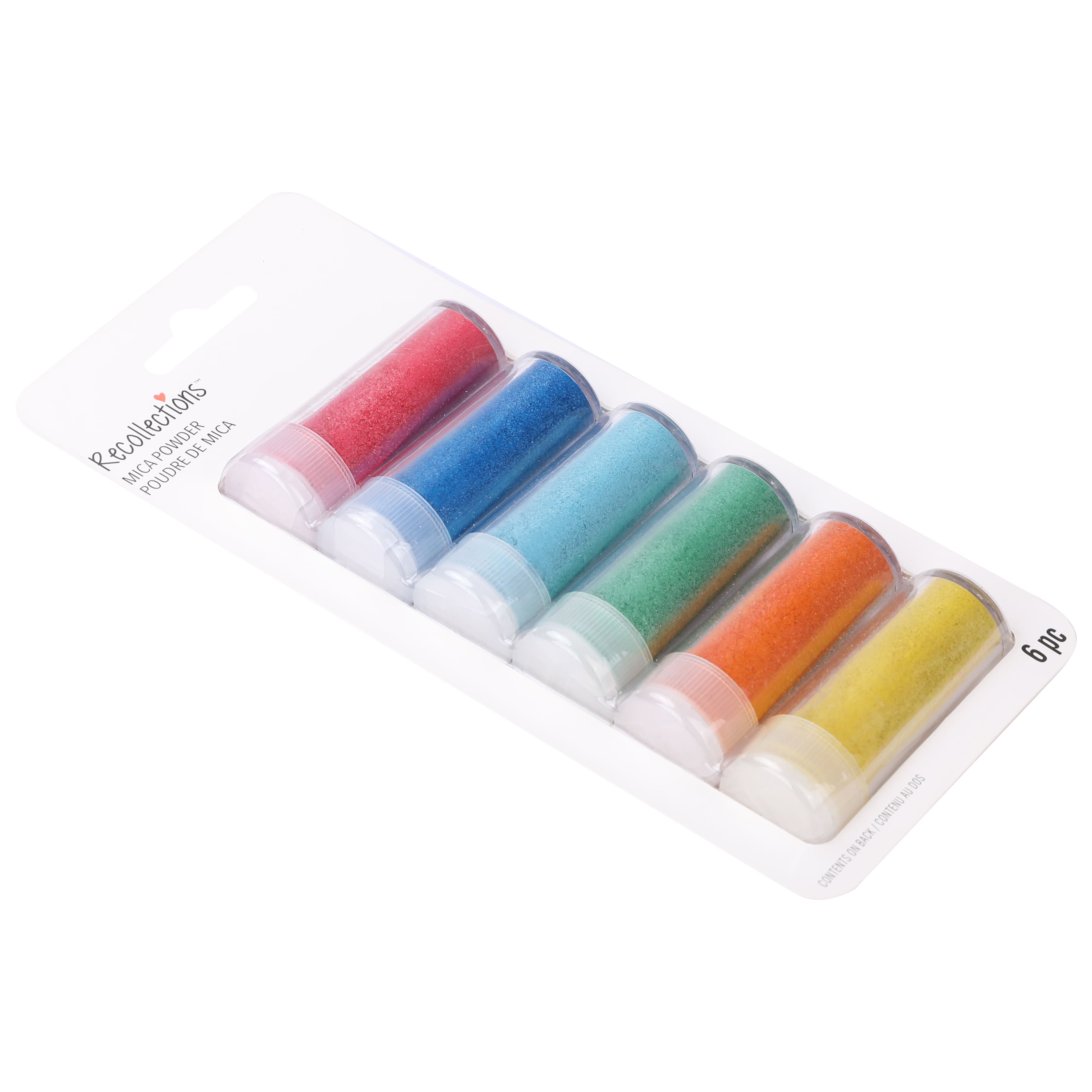 6 Packs: 6 ct. (36 total) Primary Colors Mica Powder by Recollections™