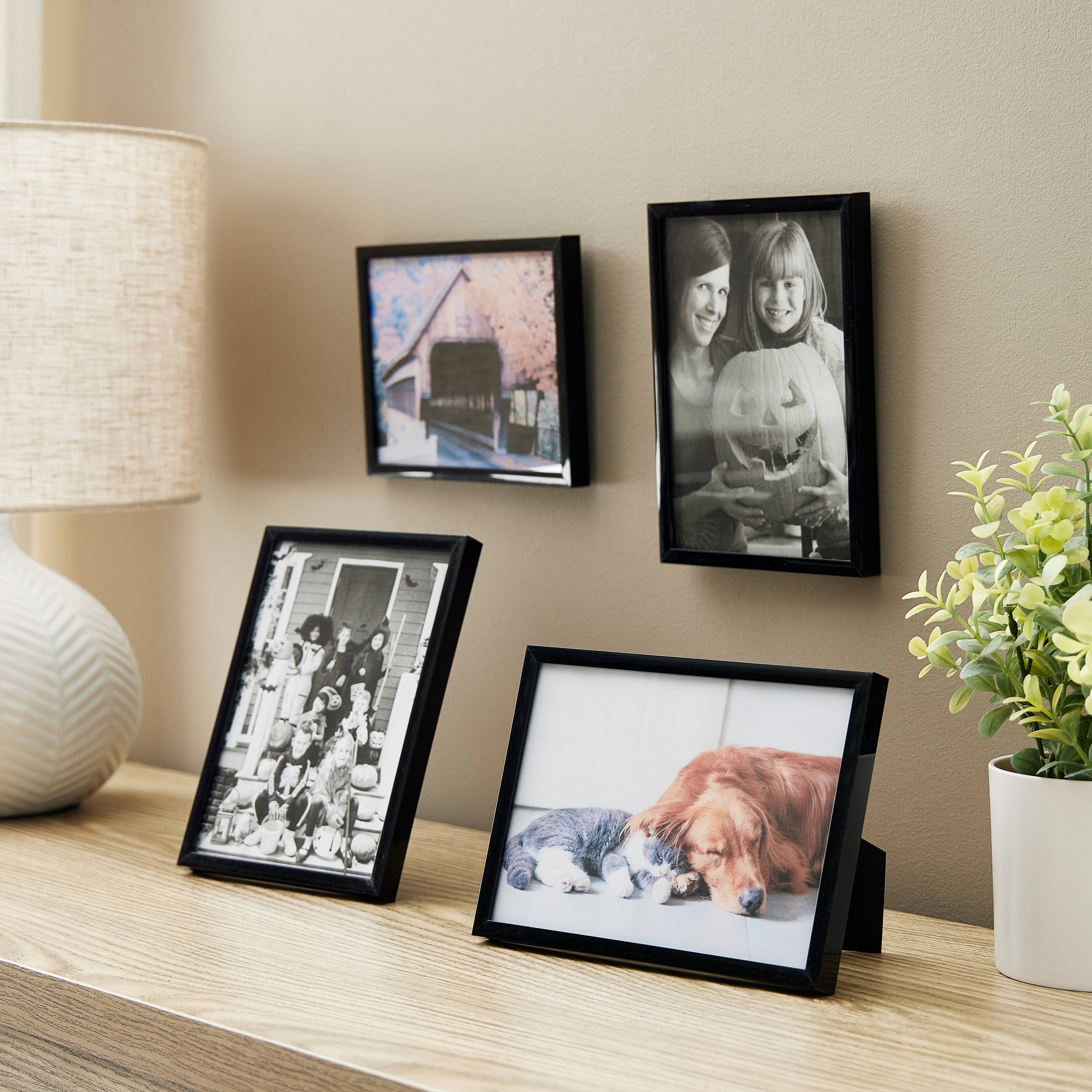 12 Packs: 5 ct. (60 total) 5" x 7" Black Multipurpose Frames, Basics by Studio Décor®