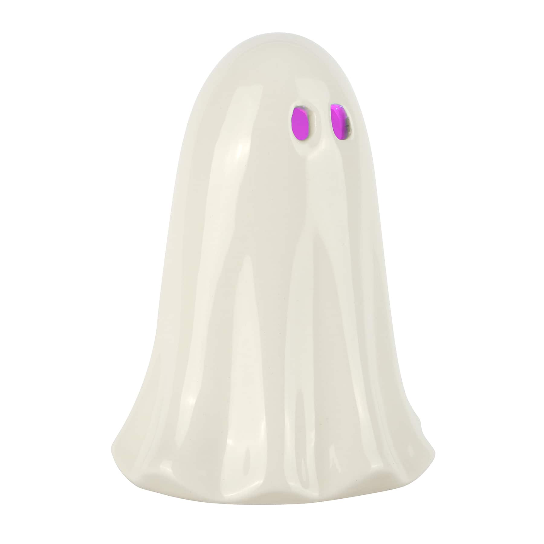 5&#x22; Light Up Ceramic Ghost Tabletop D&#xE9;cor by Ashland&#xAE;