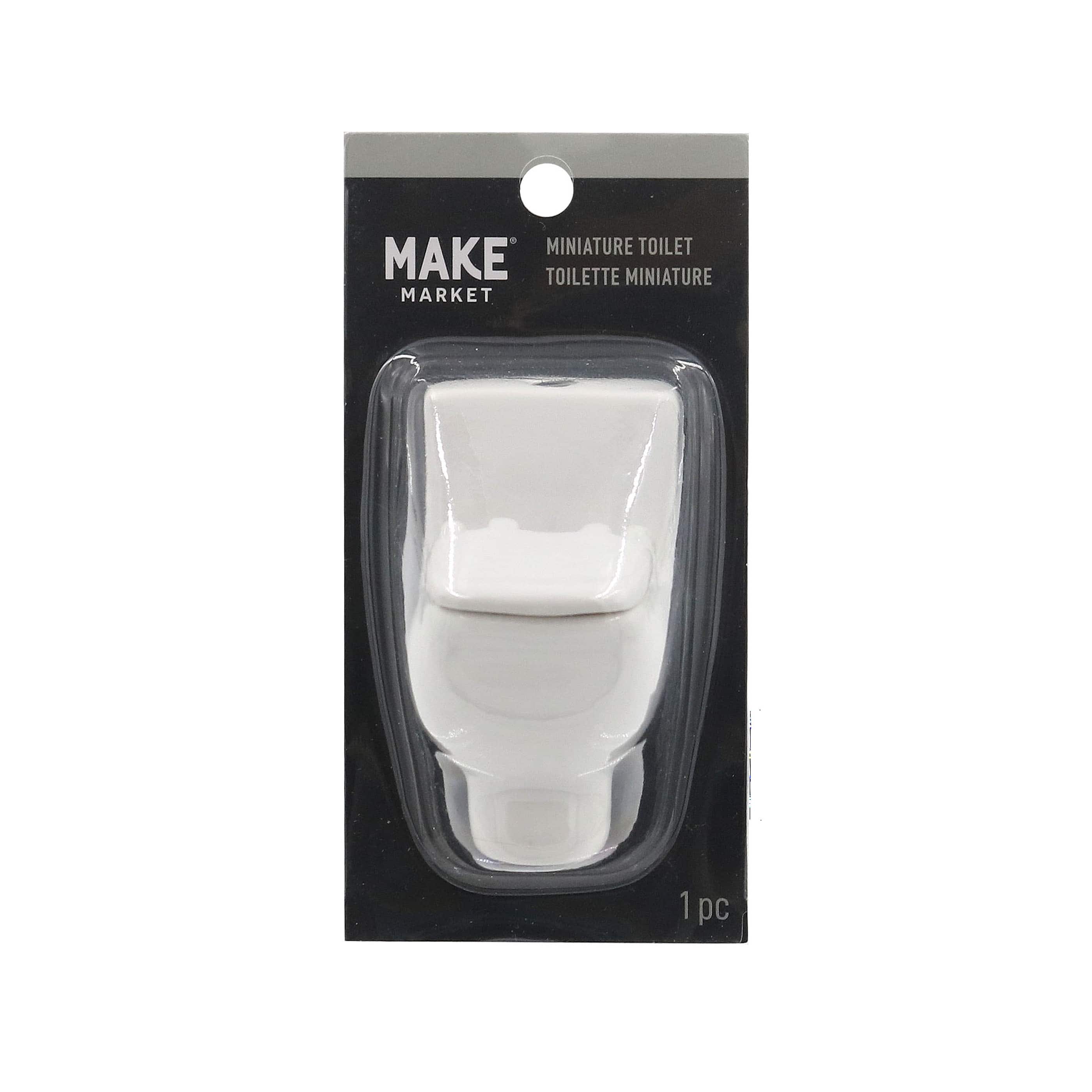 Mini White Toilet by Make Market&#xAE;