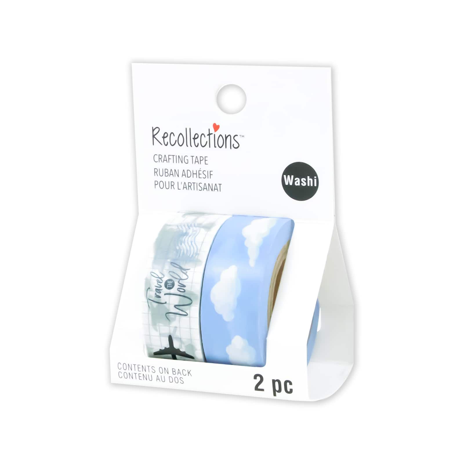 12 Packs: 2 ct. (24 total) Travel Crafting Washi Tape by Recollections™