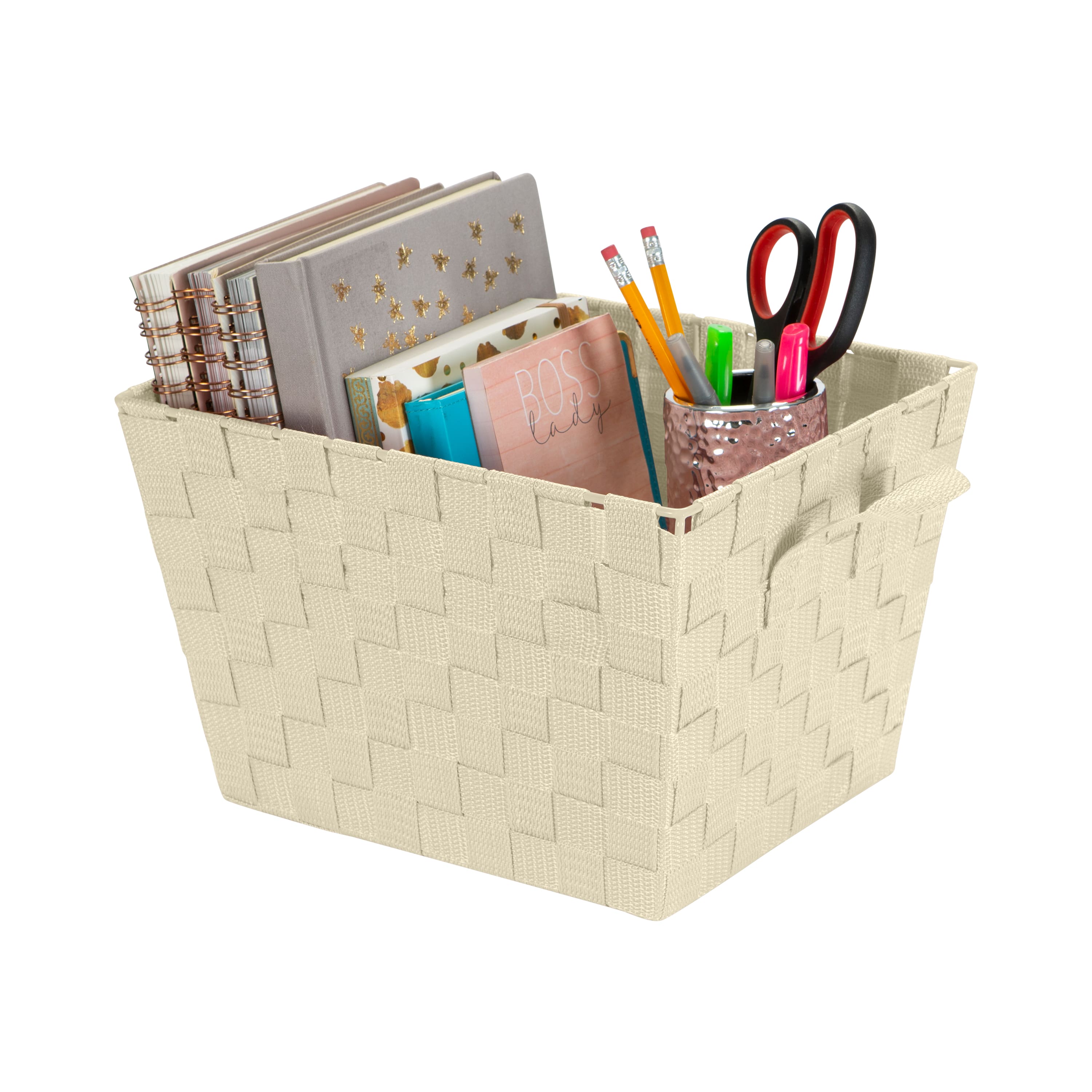 Simplify Small Woven Storage Bin
