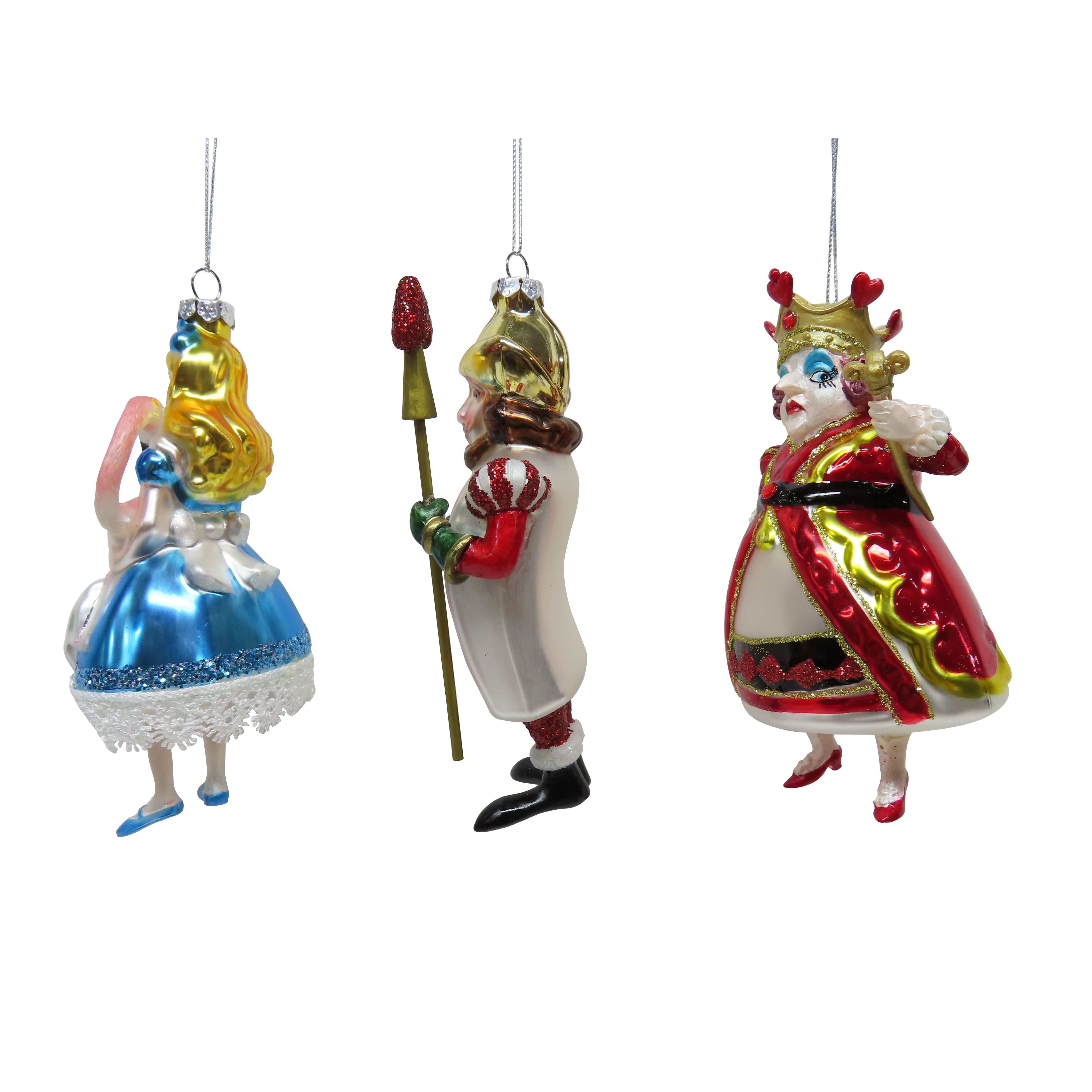 Assorted 6&#x22; Wonderland Character Glass Ornament, 1pc. by Ashland&#xAE;
