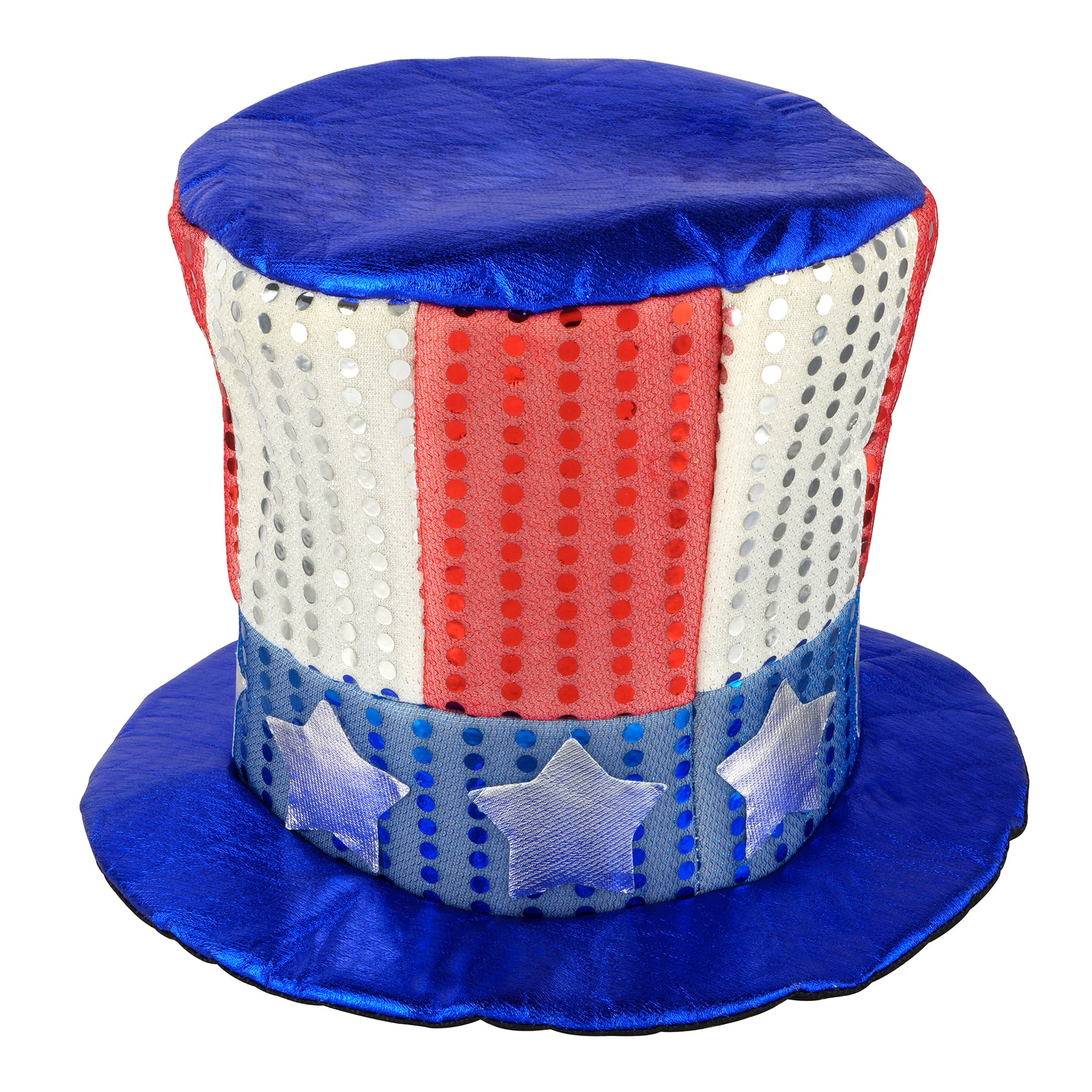 Red, White &#x26; Blue Top Hat by Celebrate It&#x2122;