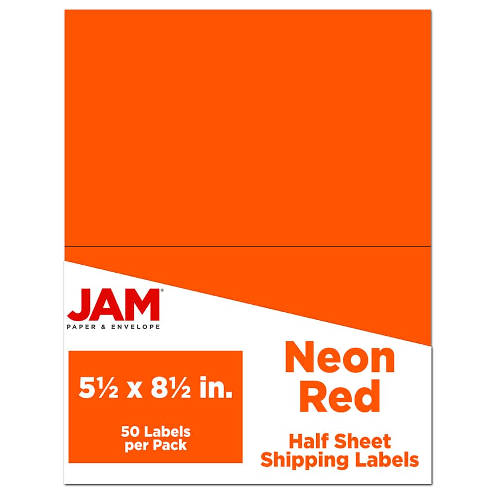JAM Paper Shipping Labels, 50ct.