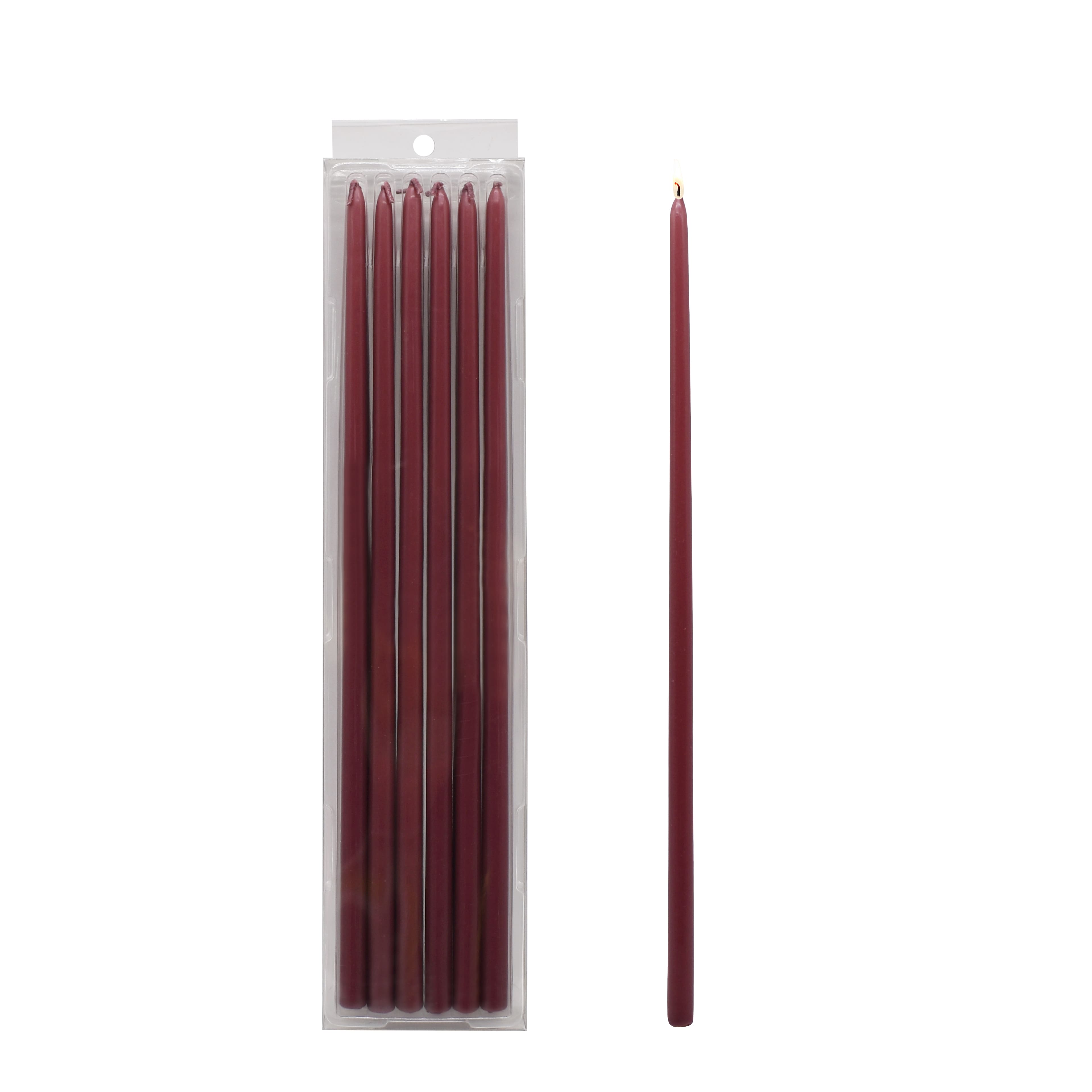 11.75&#x22; Unscented Narrow Taper Candles, 12ct. by Ashland&#xAE;