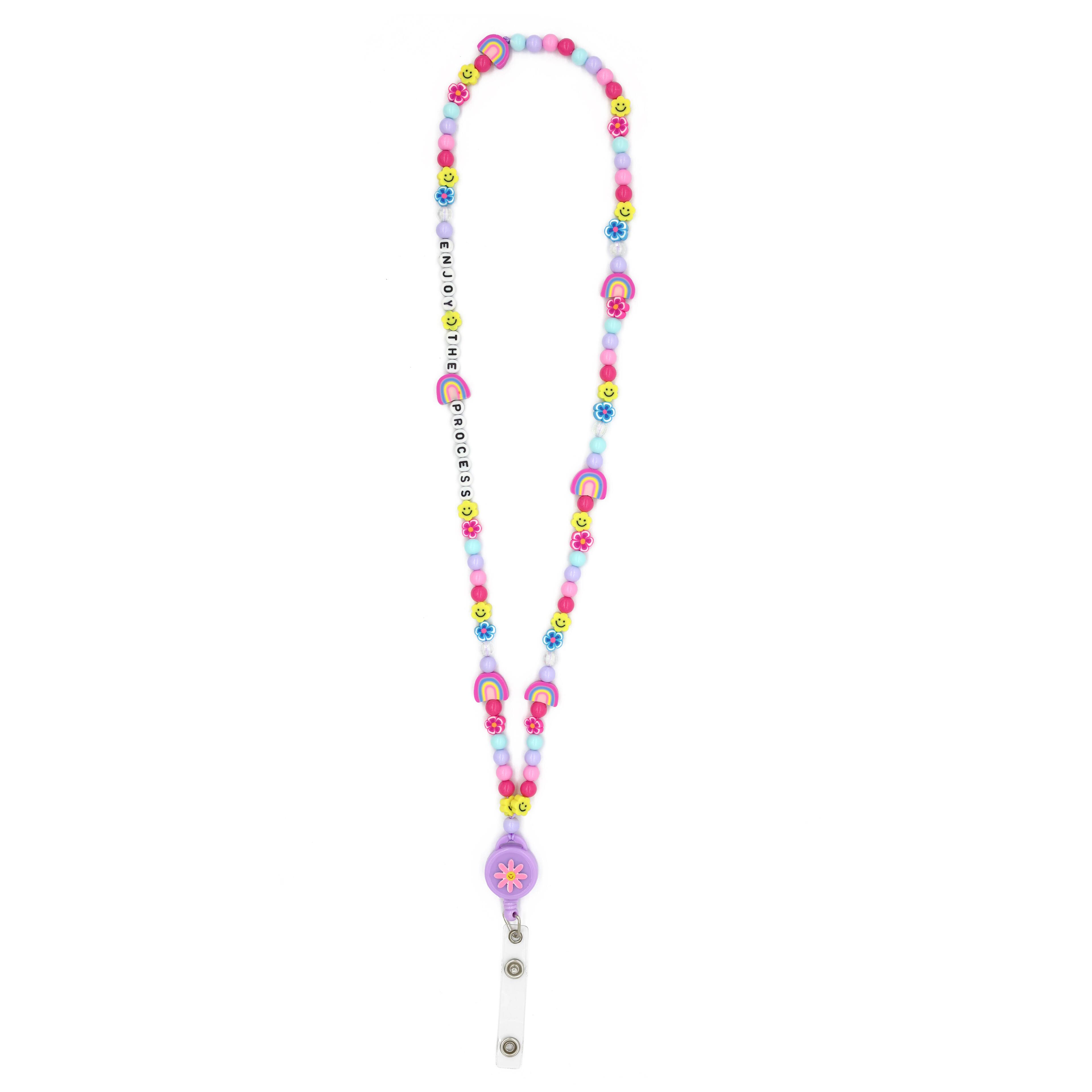 Assorted Bead Lanyard by Fab Finds
