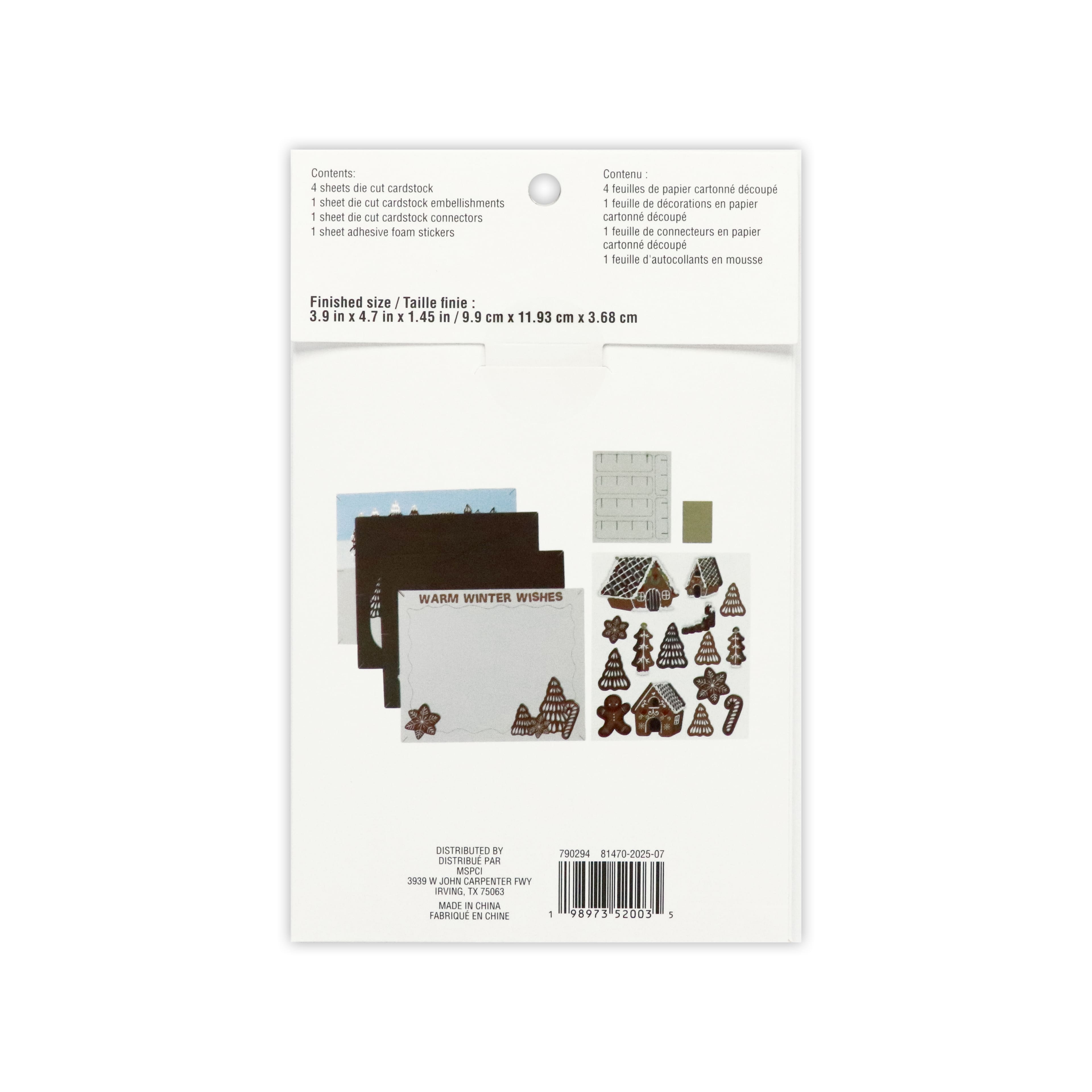 Gingerbread Forest Paper Diorama Kit by Recollections&#x2122;