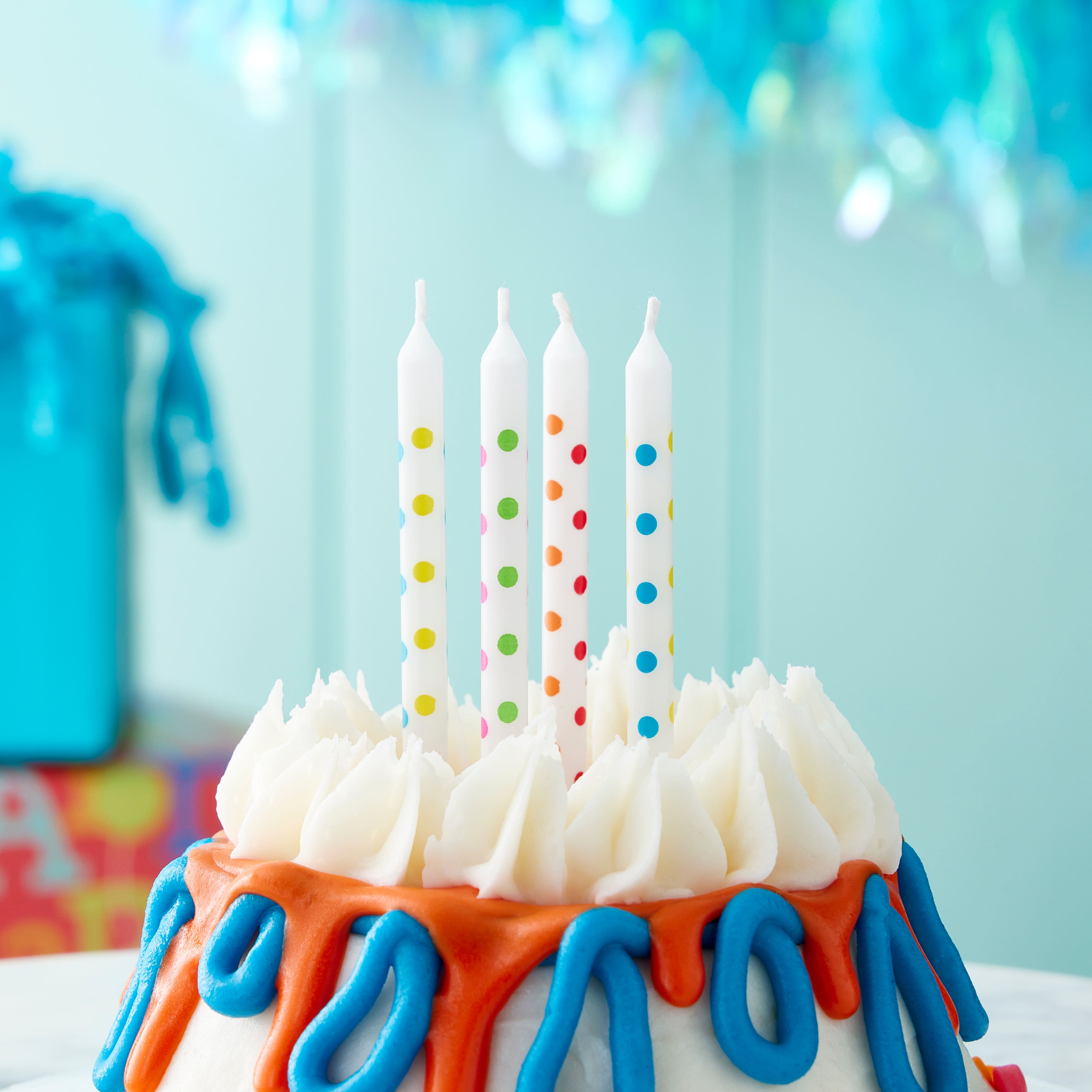 Polka Dot Birthday Candles by Celebrate It&#x2122;
