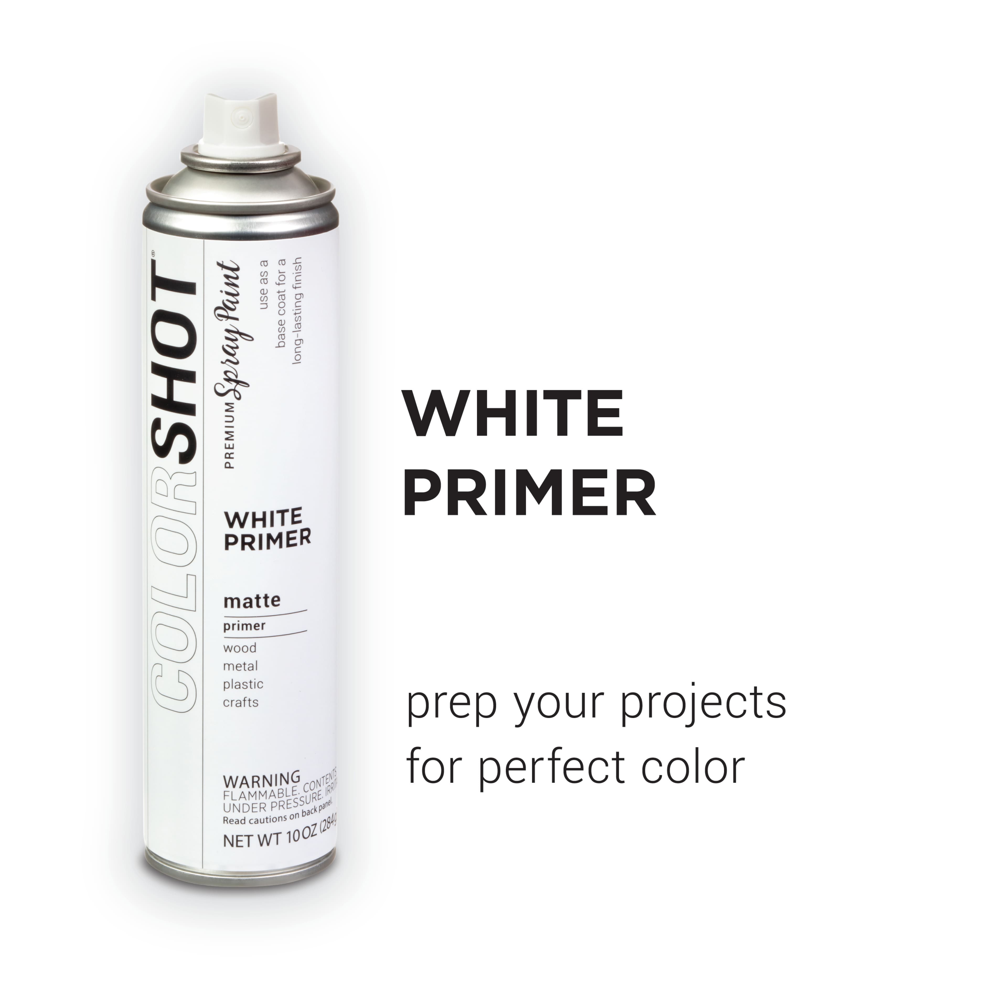 COLORSHOT® White Primer Matte Spray Paint