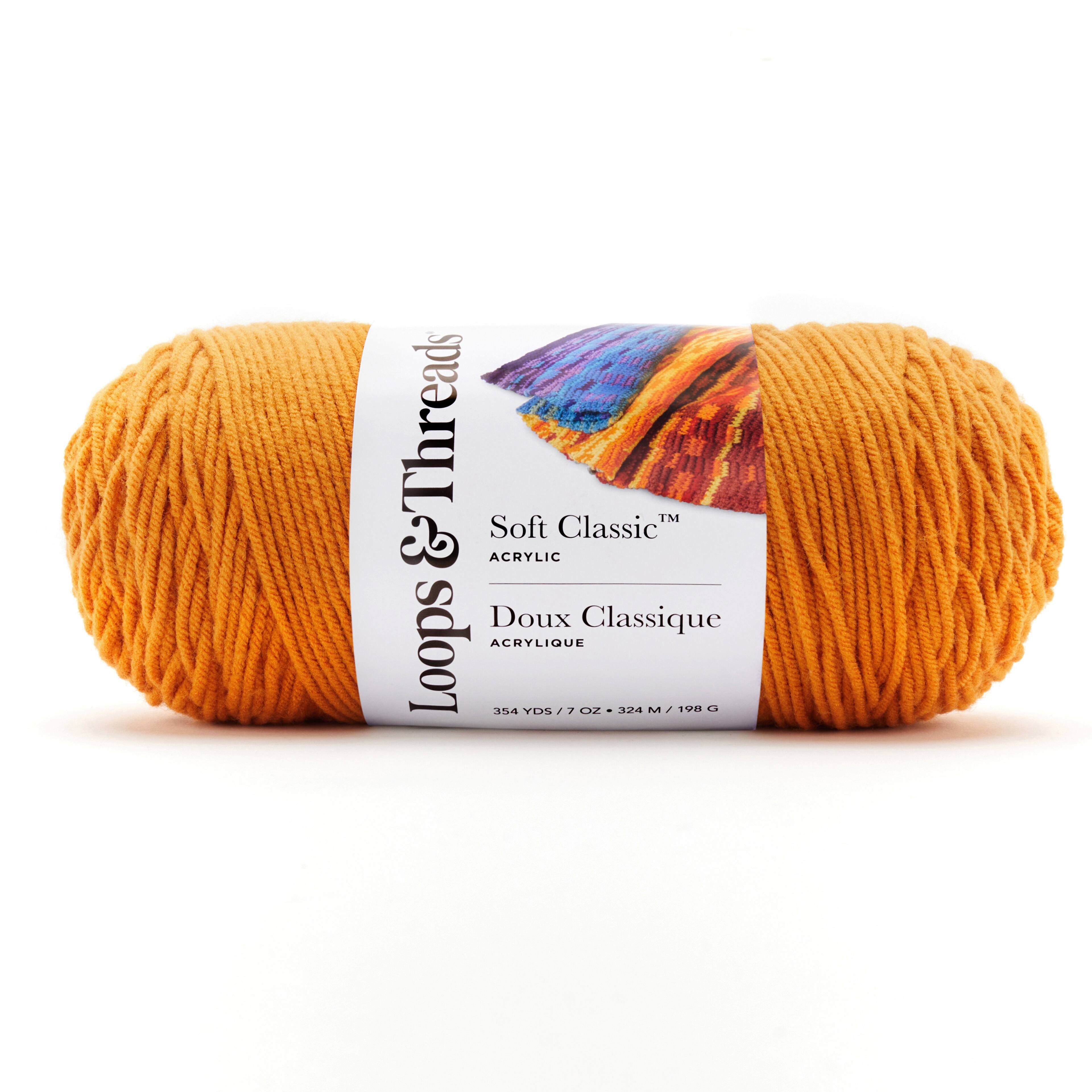 Soft Classic™ Solid Yarn by Loops & Threads®