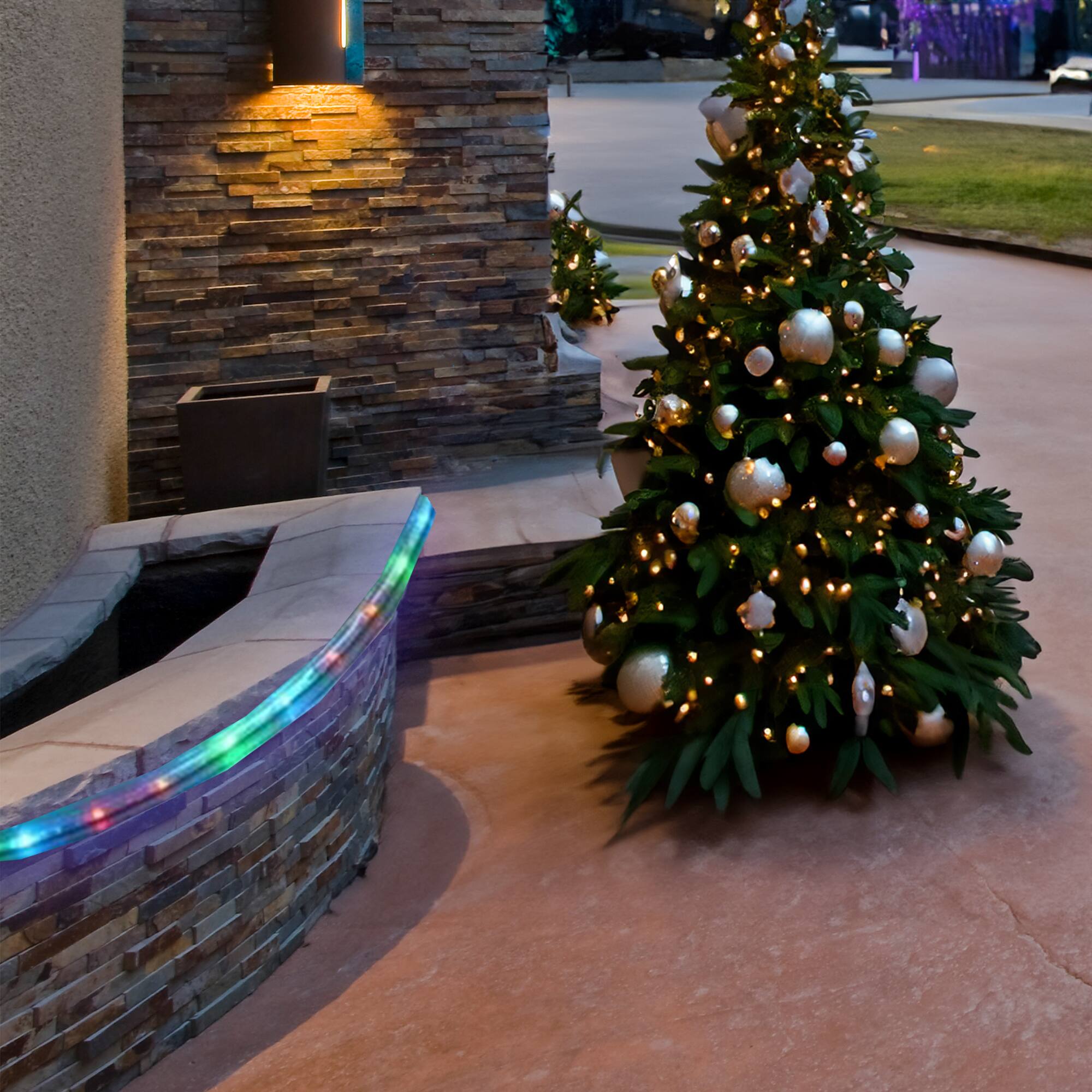 100ft. Multicolor Christmas Rope Lights