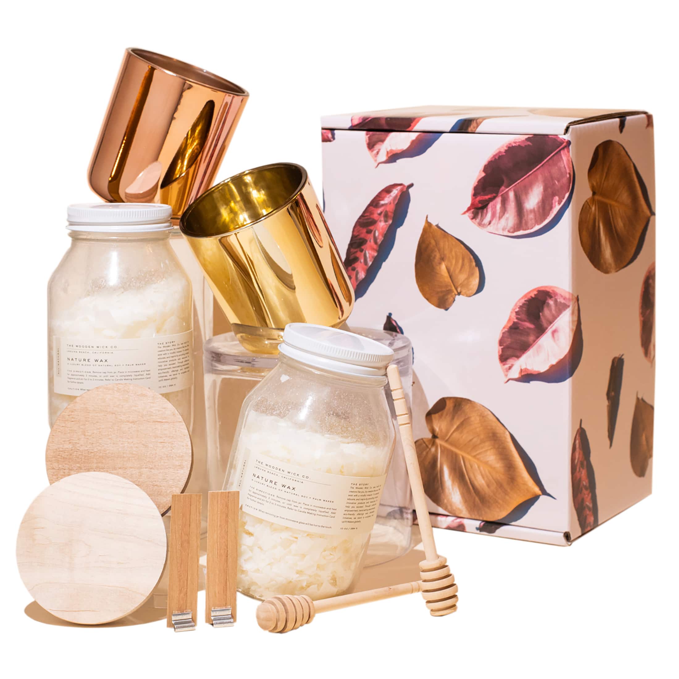 makesy Fabulous Fig + Everything Nice Candle Kit Candle Making Kits Michaels