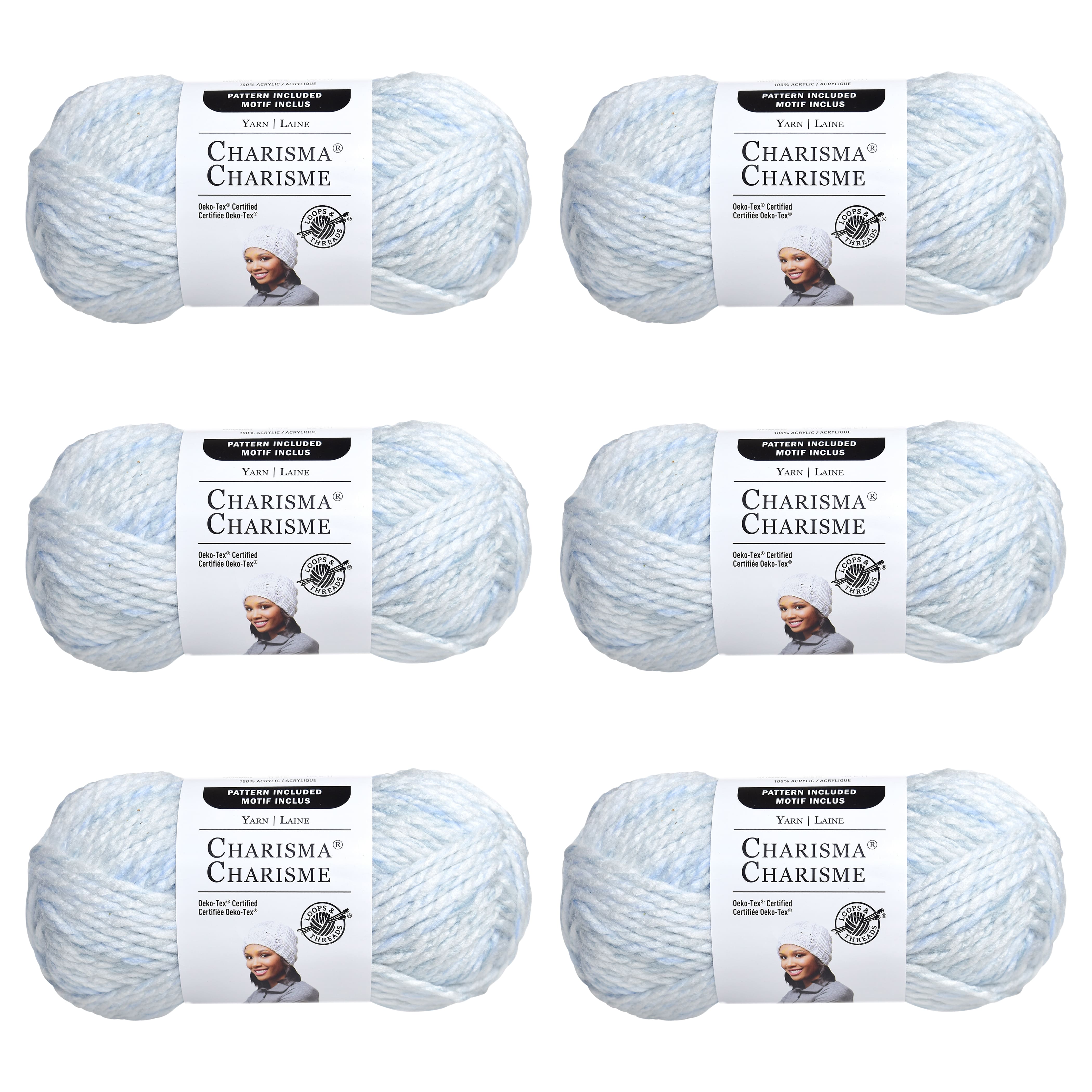 6 Pack: Charisma&#xAE; Yarn by Loops &#x26; Threads&#xAE;