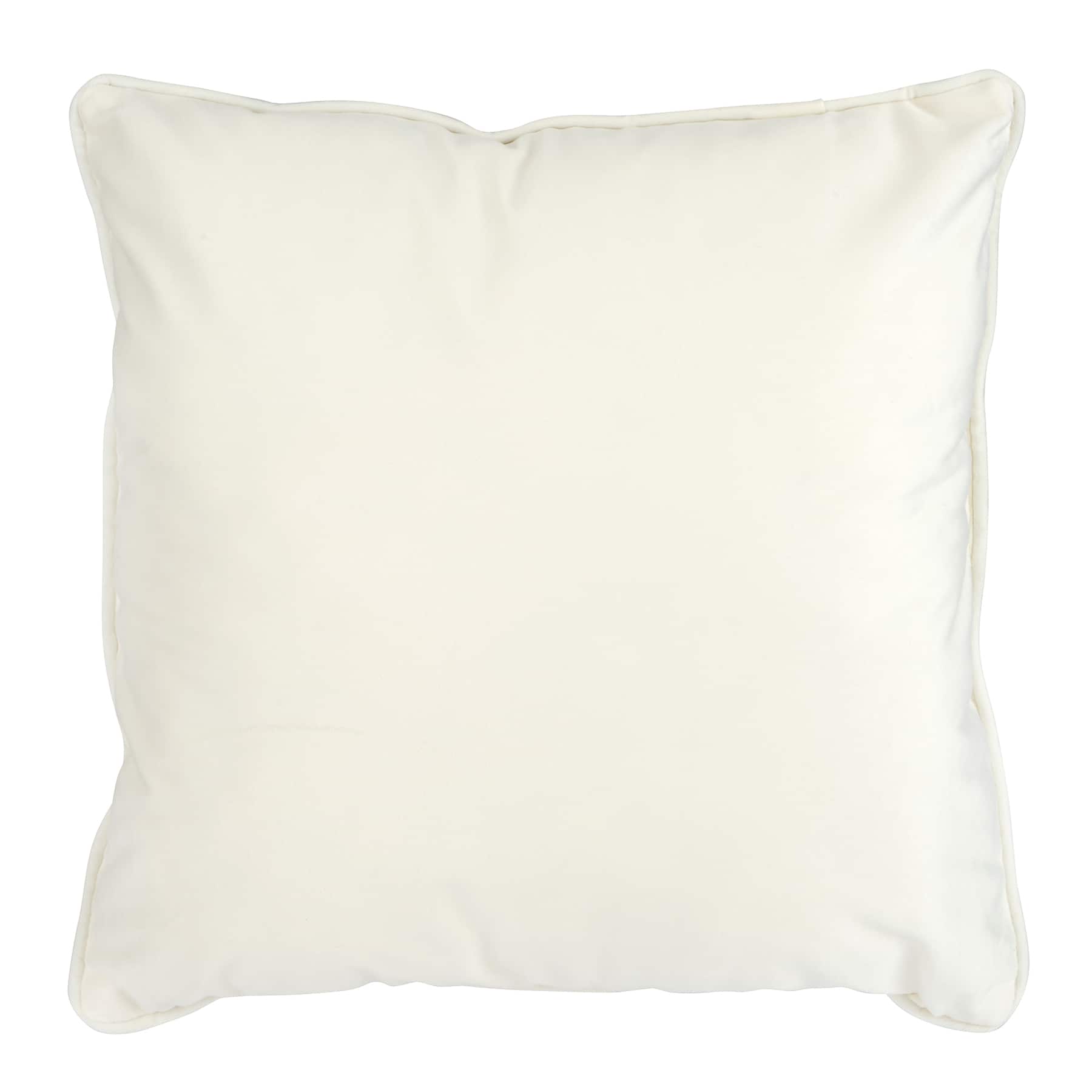 18&#x22; Velvet Pillow with Piping by Ashland&#xAE;