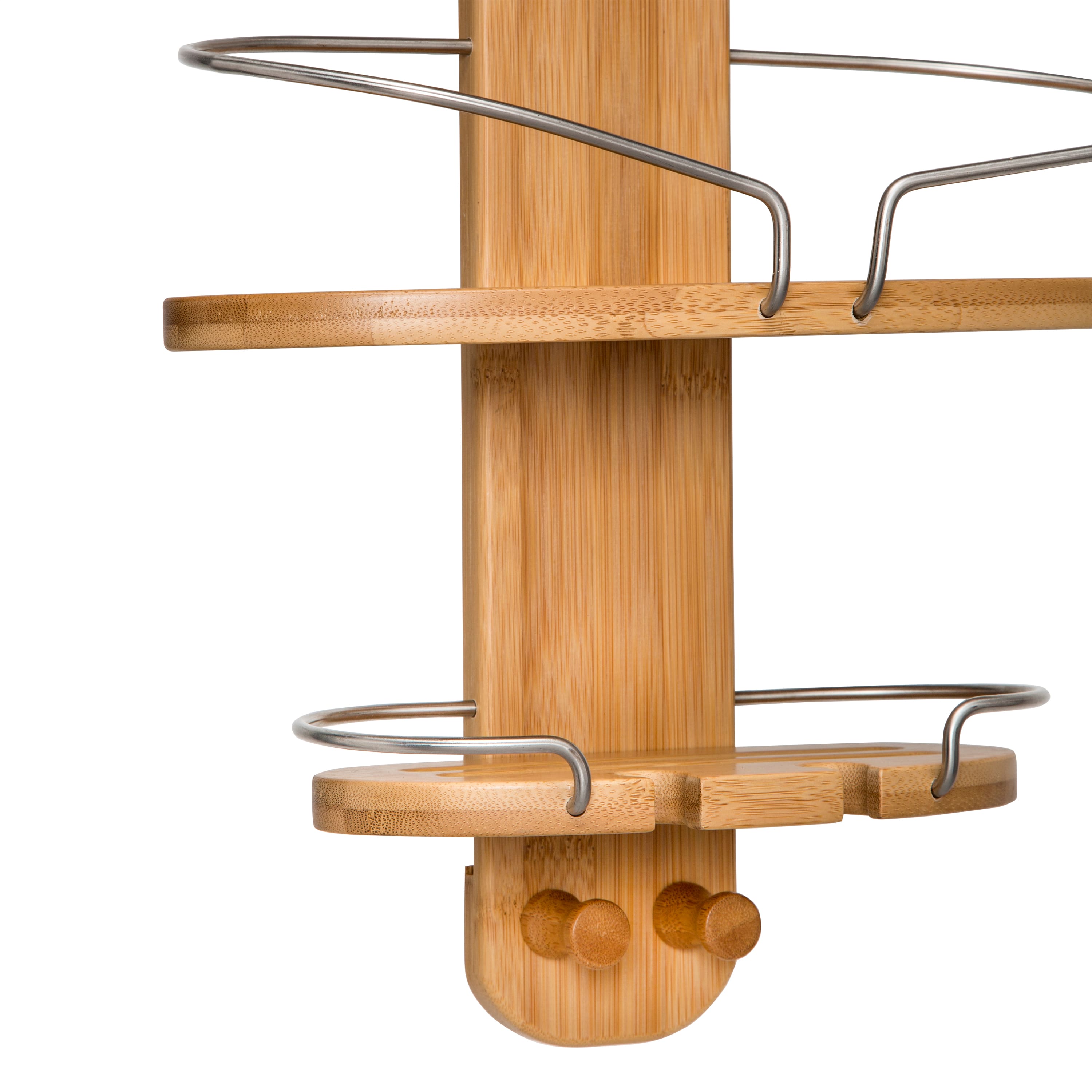 Honey Can Do Bamboo Hanging Shower Caddy