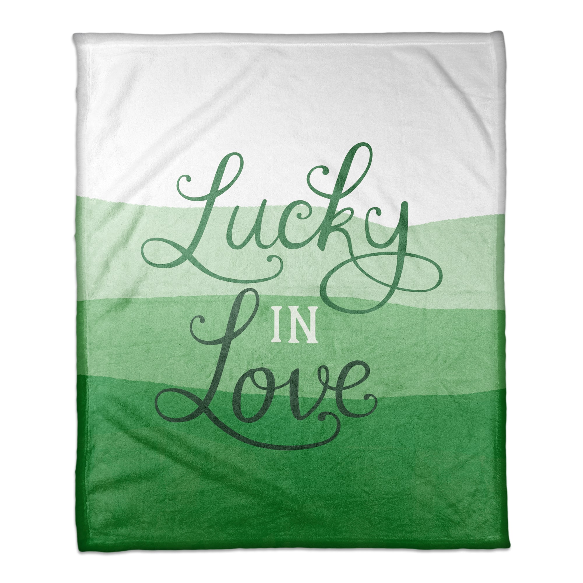 Lucky In Love Throw Blanket