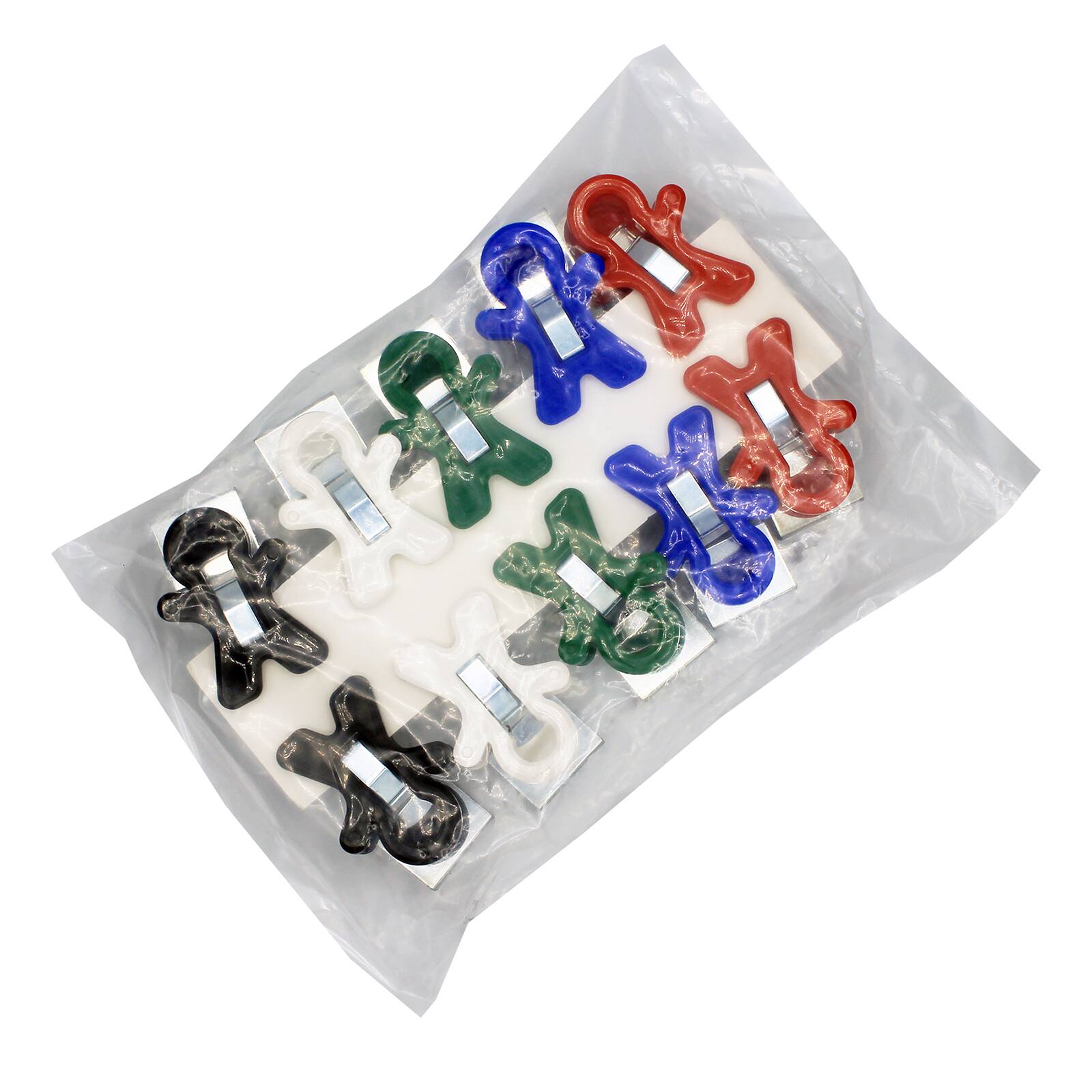 The Pencil Grip™ Magnet Man® Assorted Colors Magnetic Clips, 10ct.