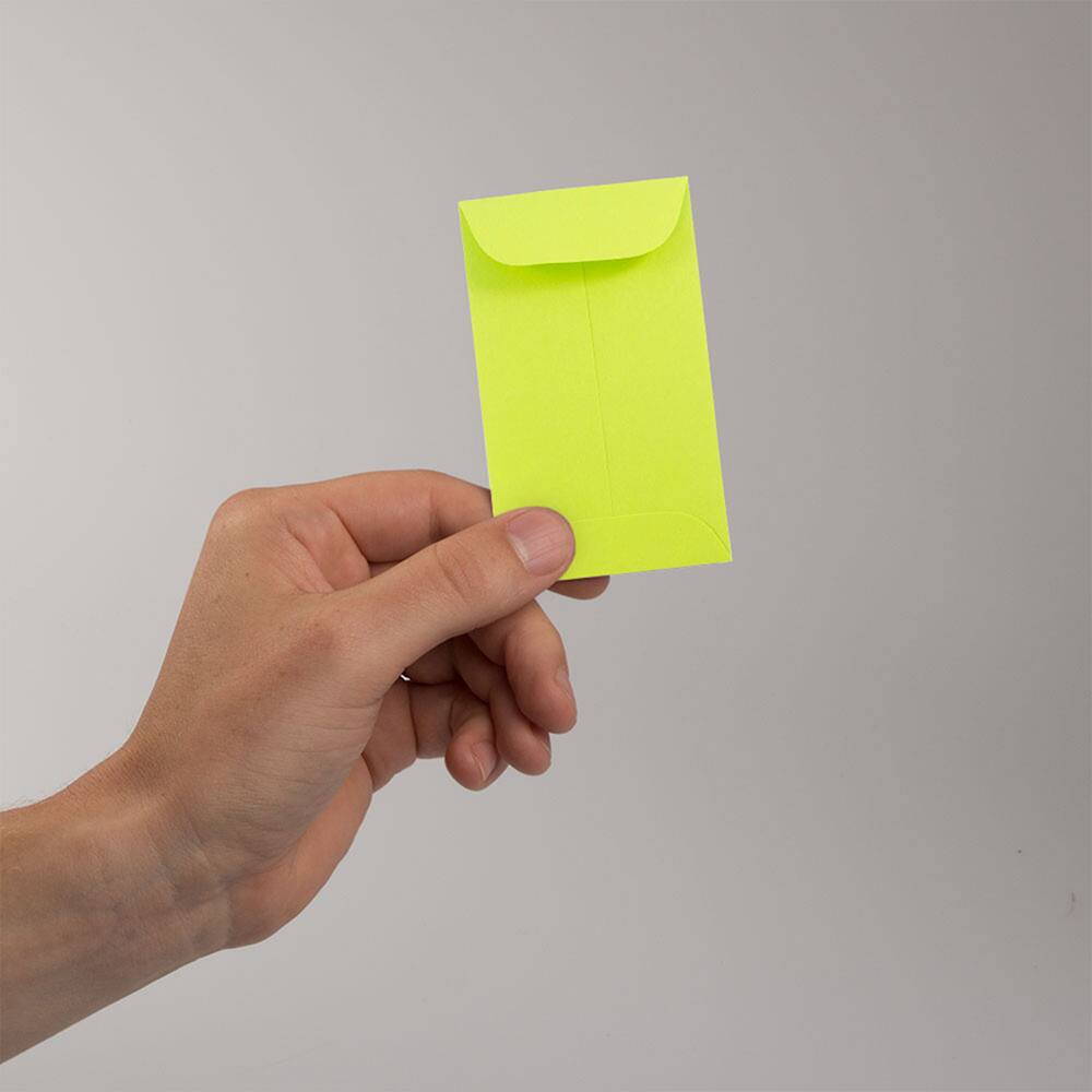 JAM Paper Colored #3 Coin Business Envelopes, 50ct.