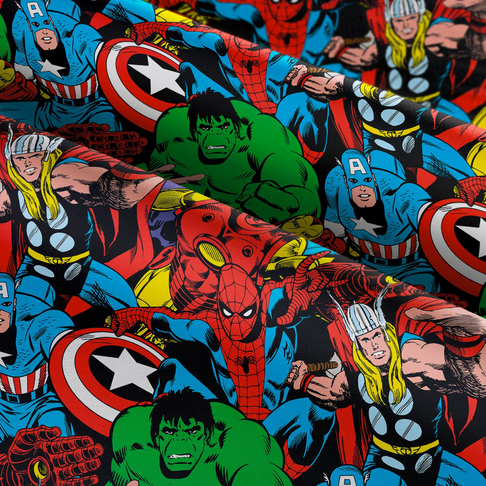 Springs Creative Marvel® Multi Characters Cotton Fabric