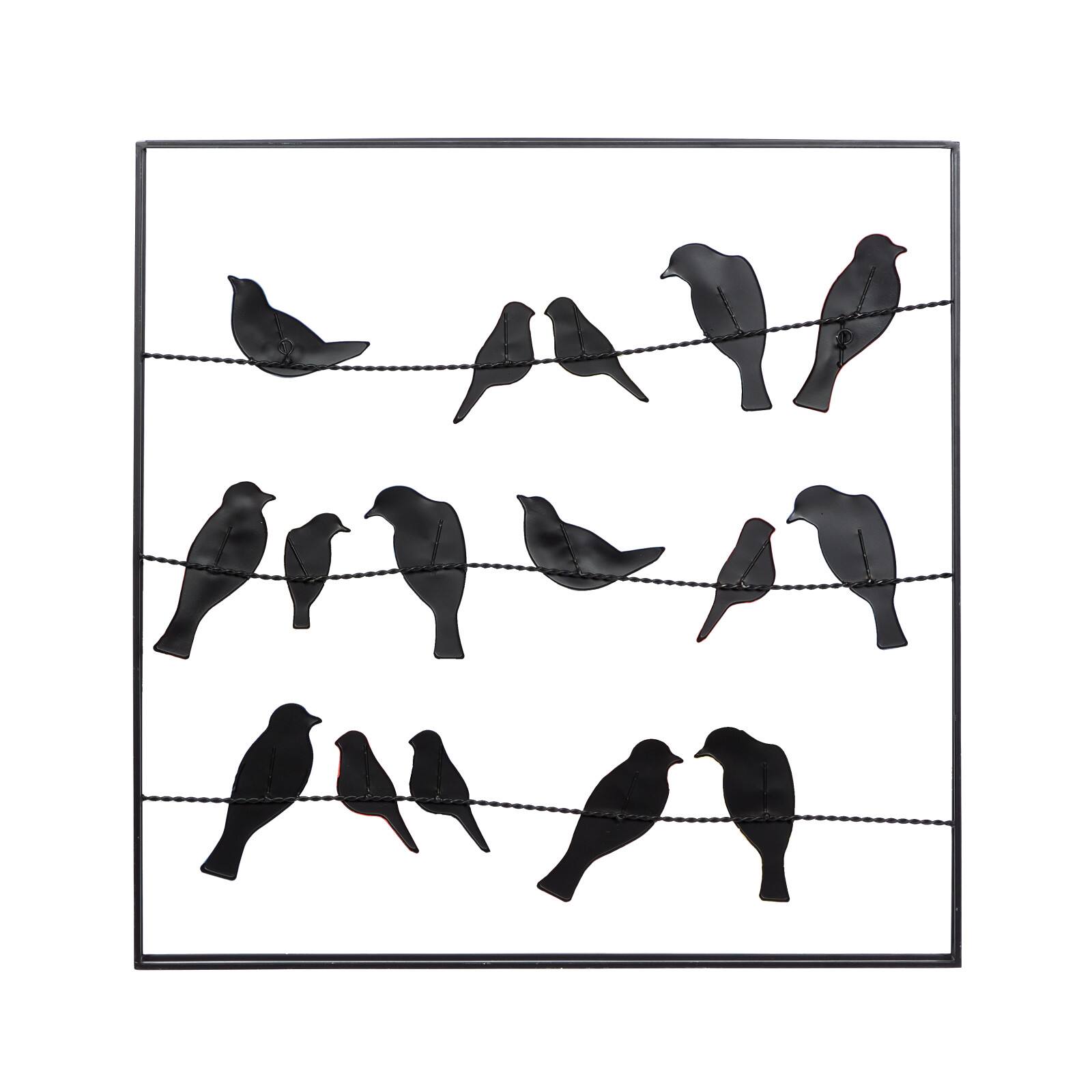 Multi Colored Metal Coastal Wall Decor, 31" x 32" x 2"