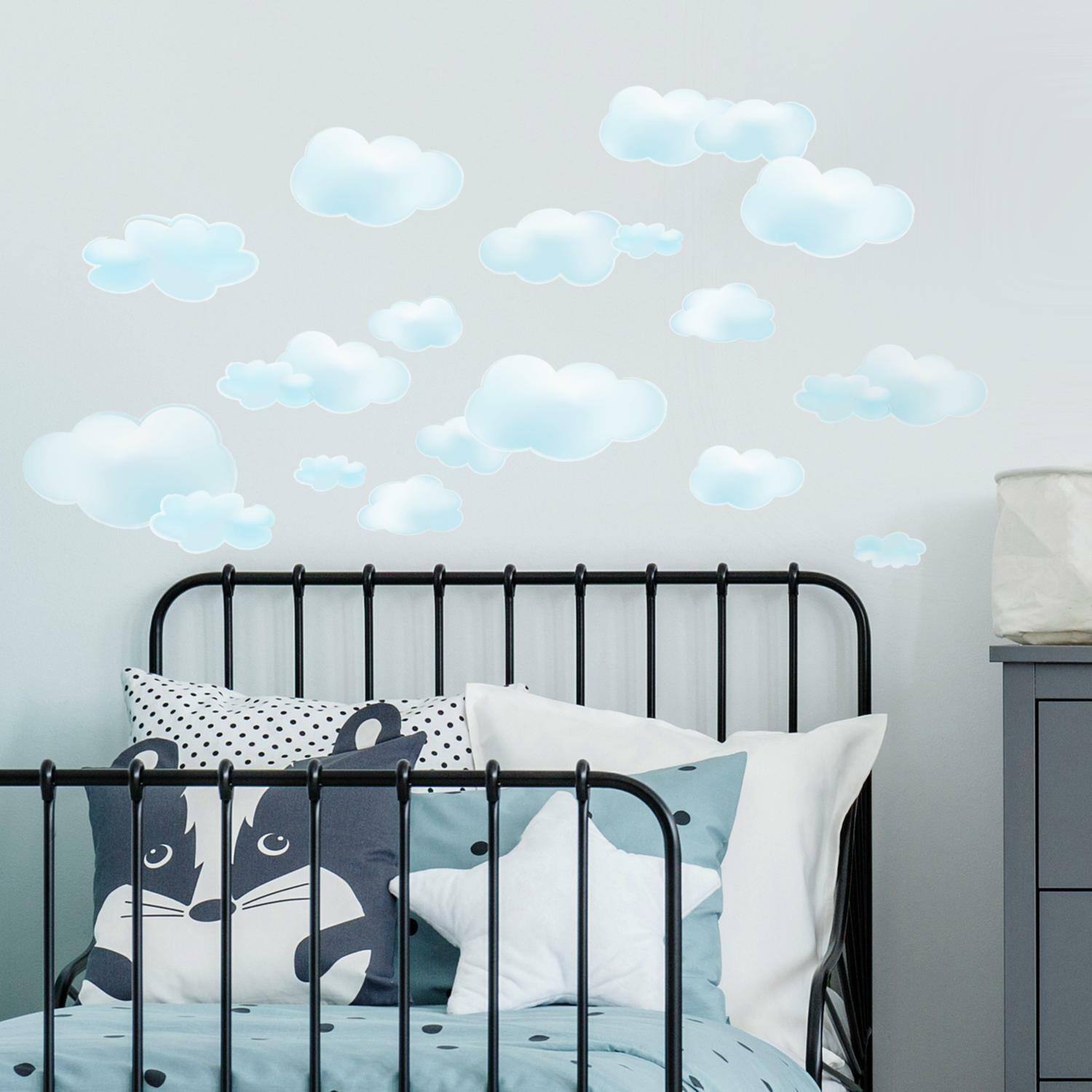 RoomMates Clouds Peel &#x26; Stick Wall Decals