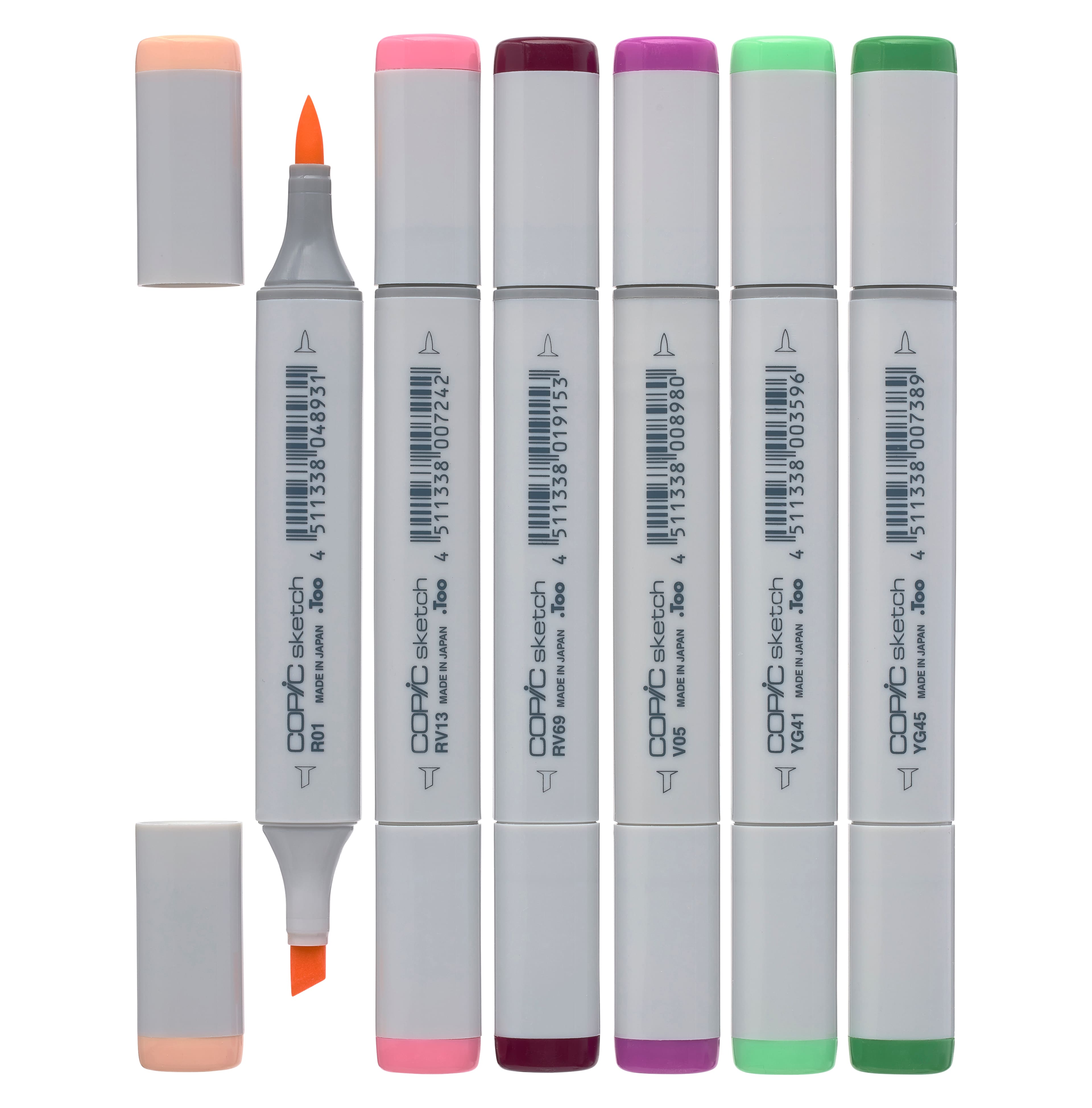 Copic Sketch Marker 6-Color Set - Floral Favorites 1