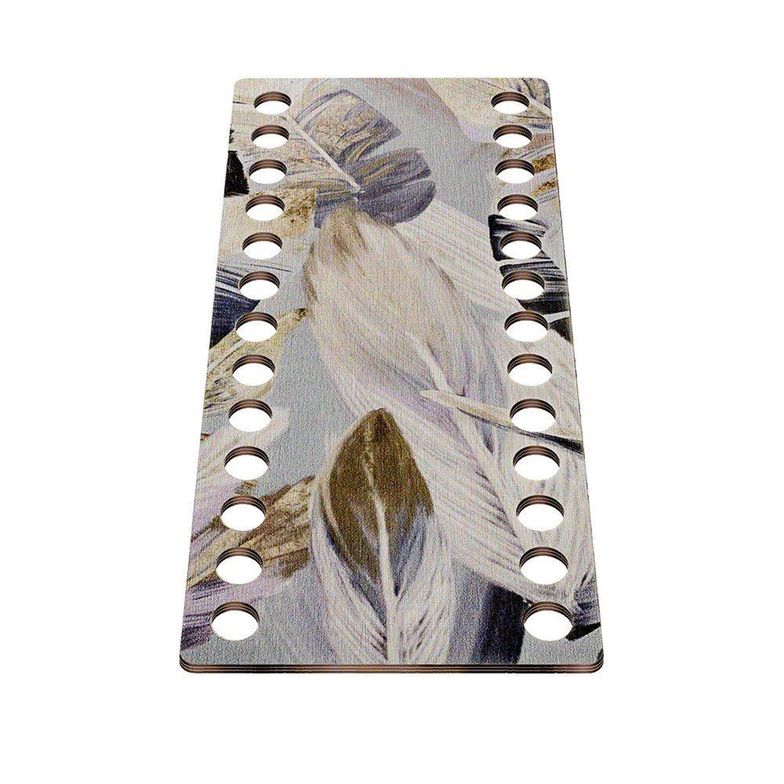 Wonderland Crafts Gray &#x26; Cream Thread Organizer