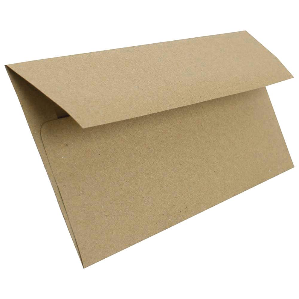 JAM Paper #10 Business Premium Brown Kraft Straight Flap Envelopes, 50ct.
