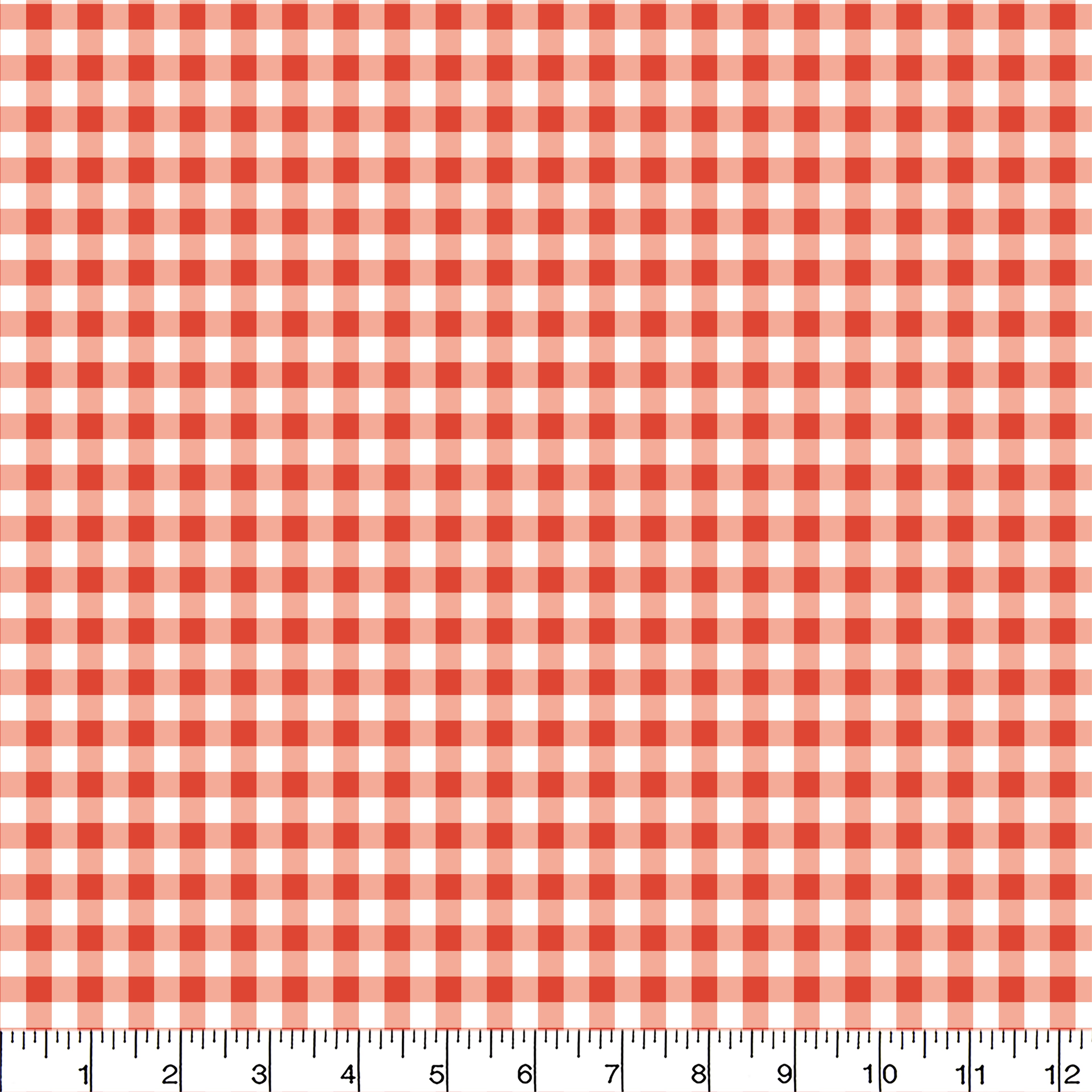 Gingham Print Craft Fabric