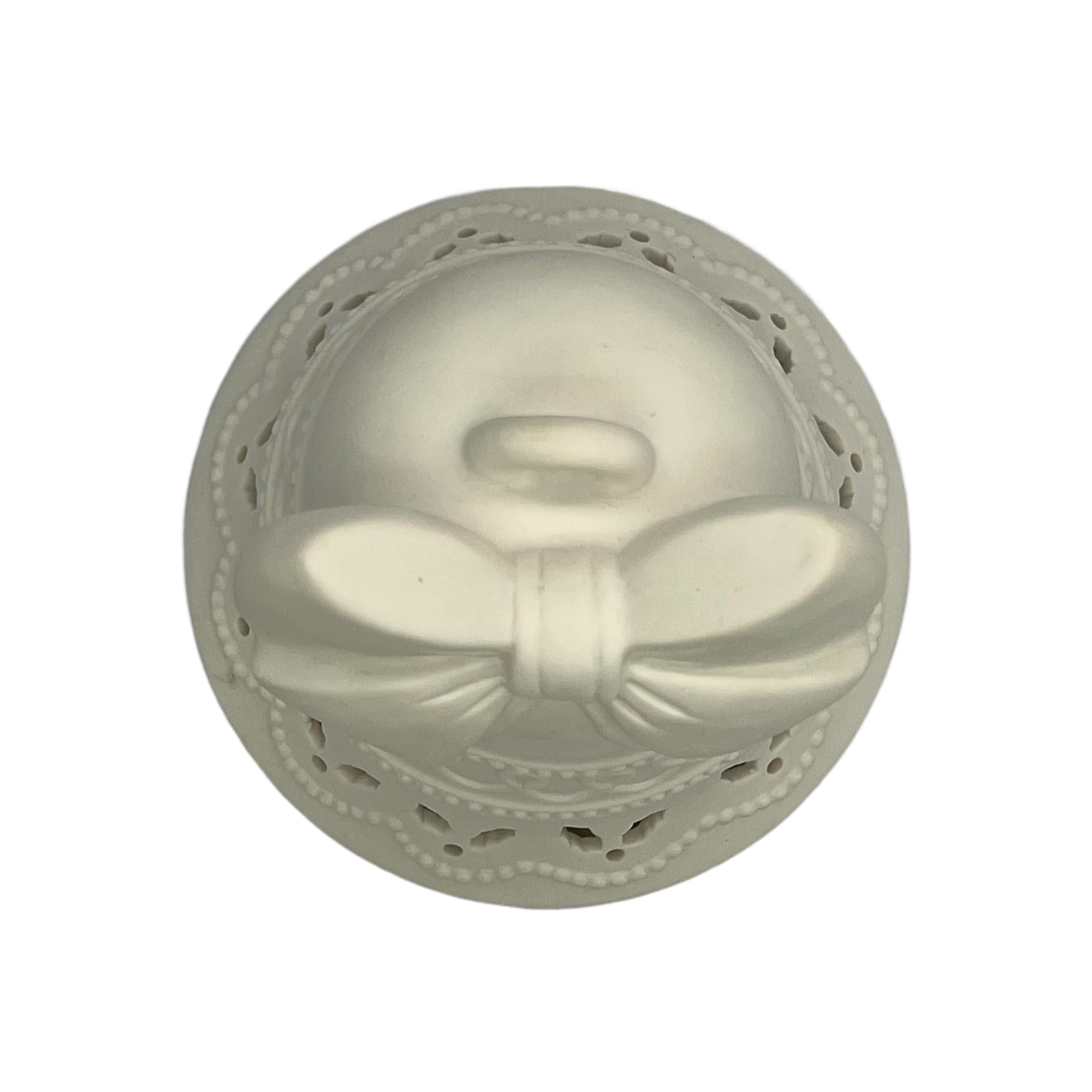 6.5&#x22; LED DIY Ceramic Holly Bell D&#xE9;cor by Make Market&#xAE;