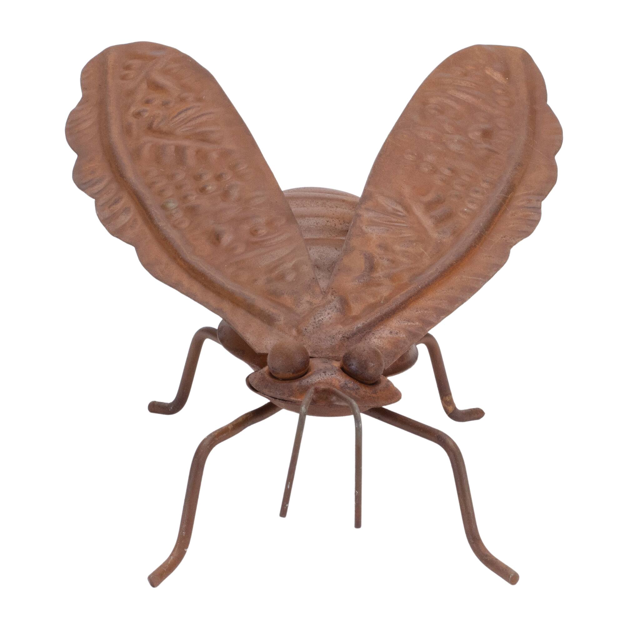 7.25&#x22; Iron Metal Bumblebee Garden Accents, 2ct.