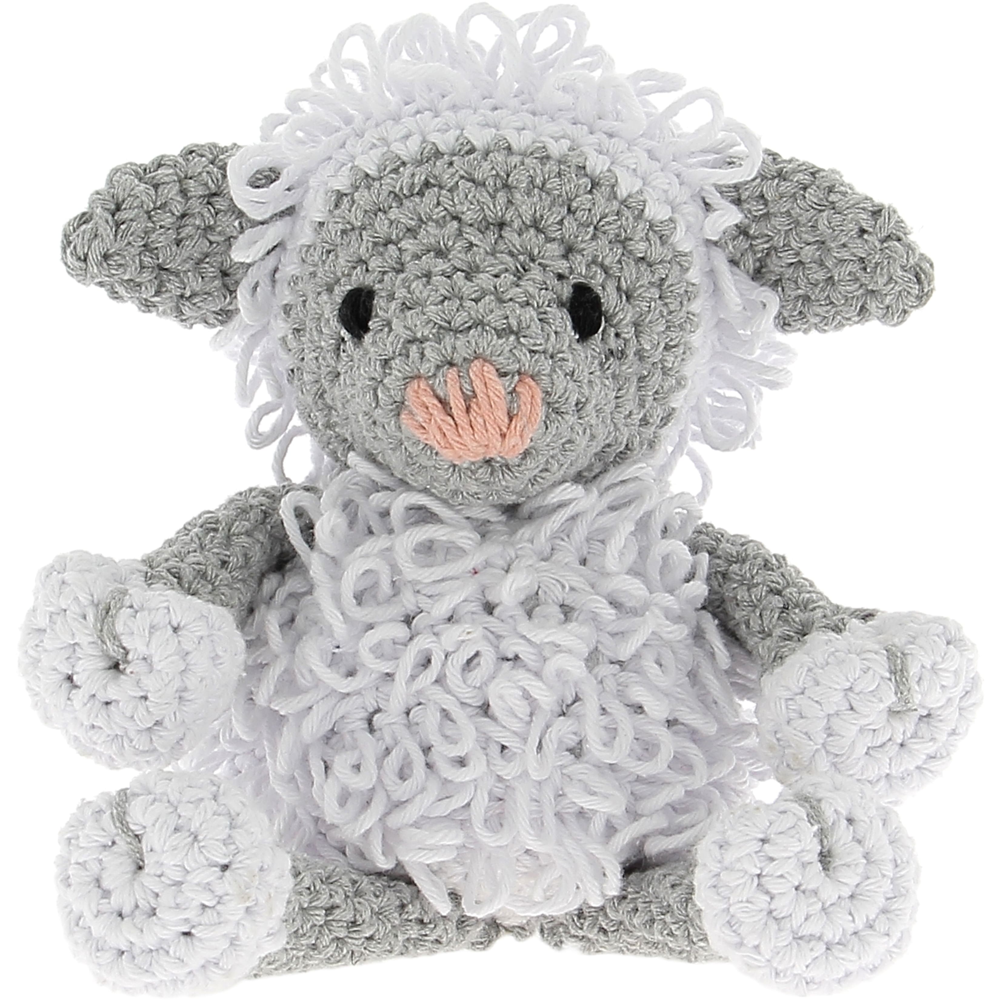 Hoooked Lewy the Lamb DIY Crochet Kit