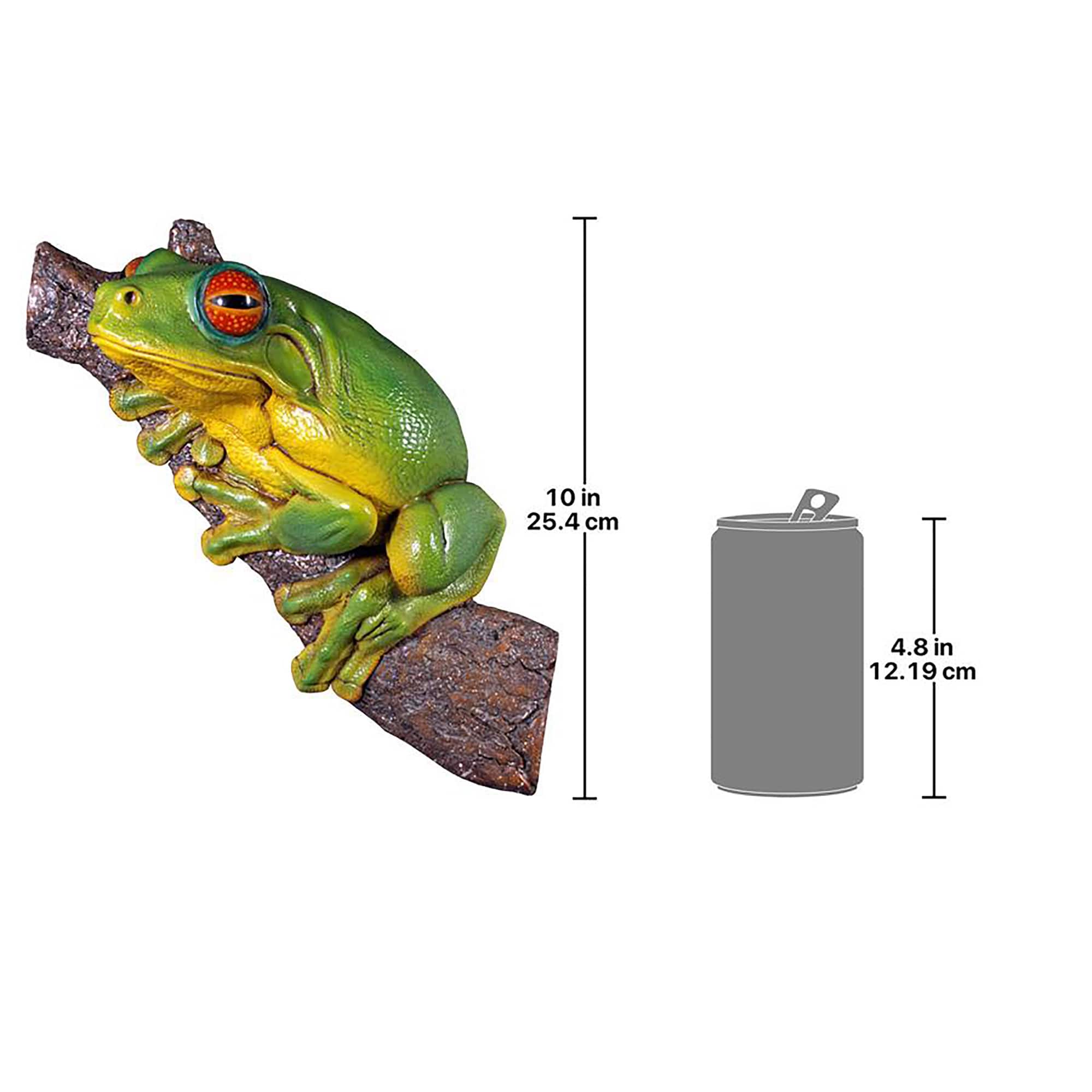 Design Toscano 36&#x22; Red-Eyed Tree Frog Statue