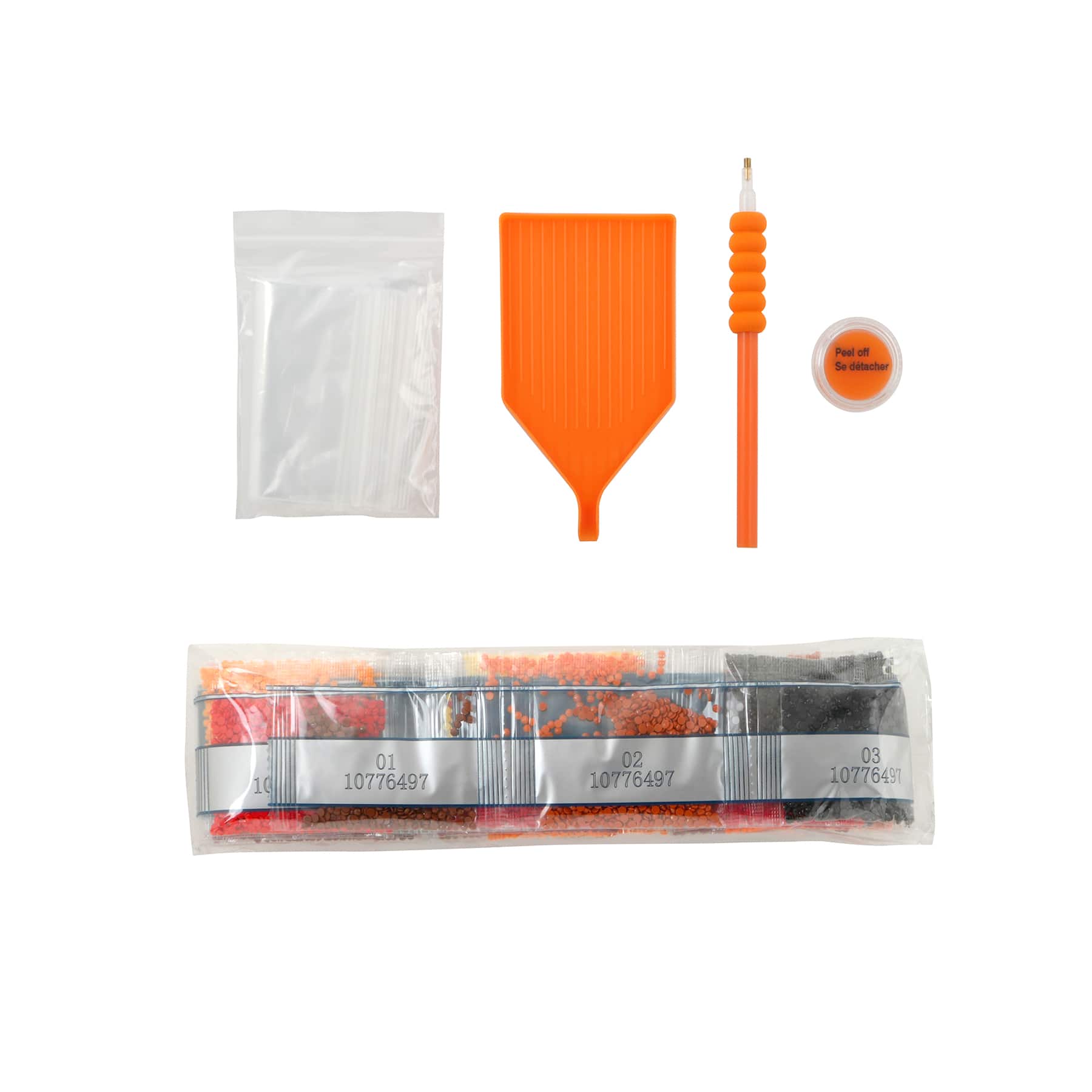 16&#x22; x 20&#x22; Jack-o&#x27;-Lanterns Diamond Art Kit by Make Market&#xAE;